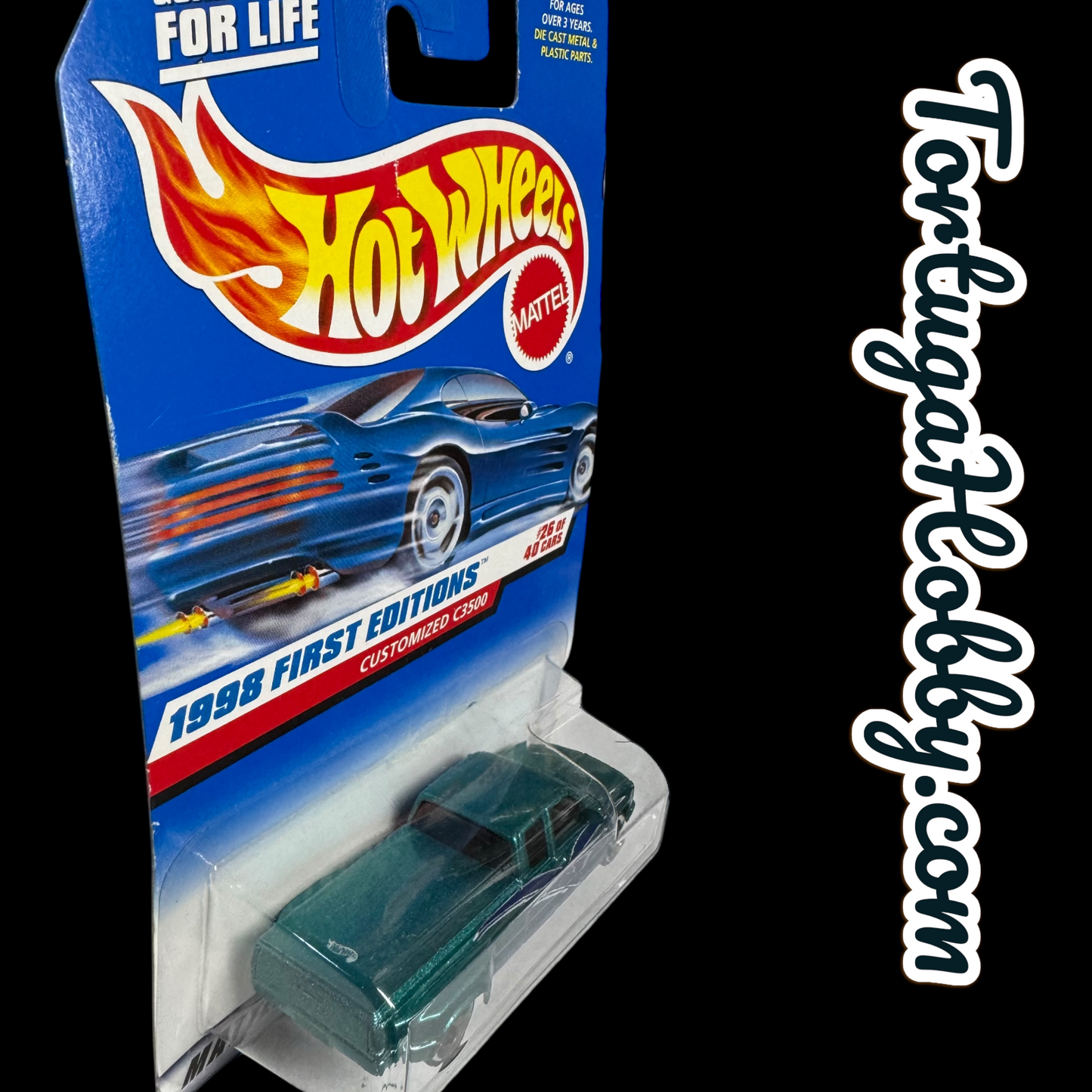 1998 - Hot Wheels - Chevy Customized C3500 Dually - 1998 First Editions