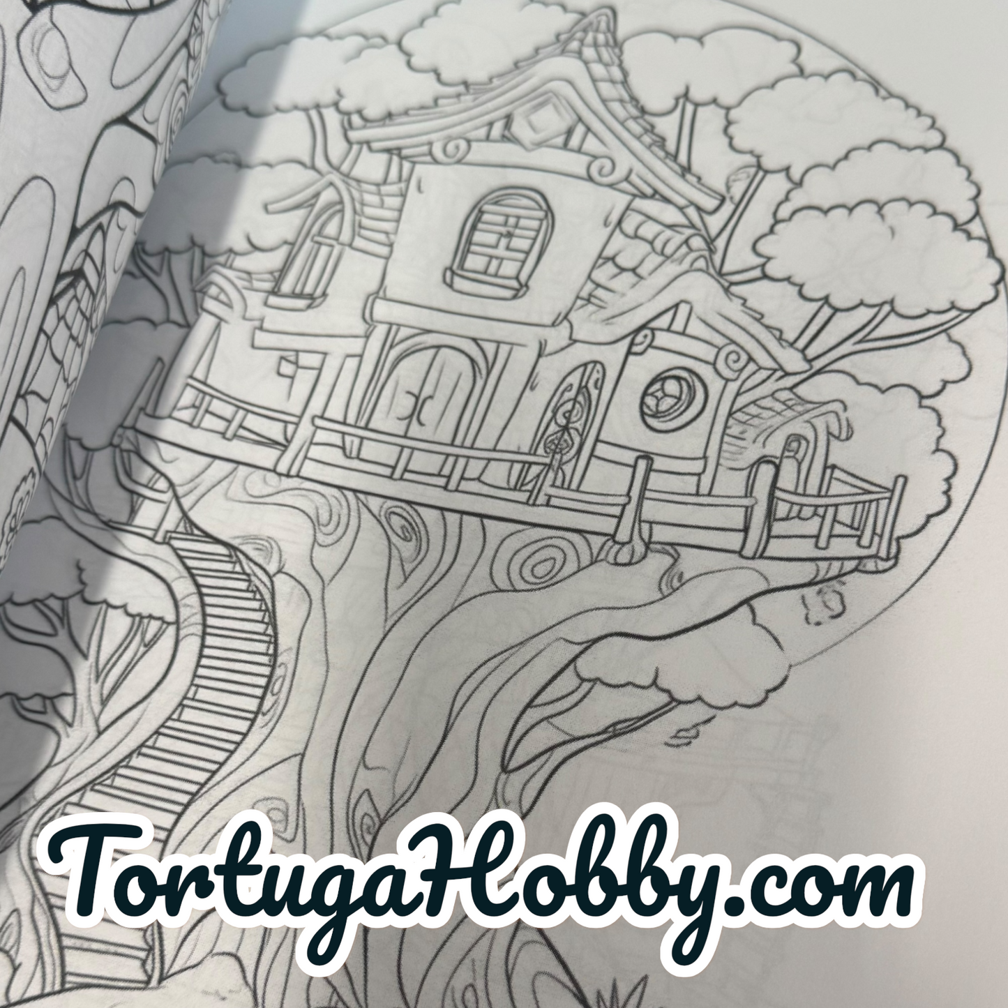 Coloring Book - Distant Fantasy Lands Coloring Book