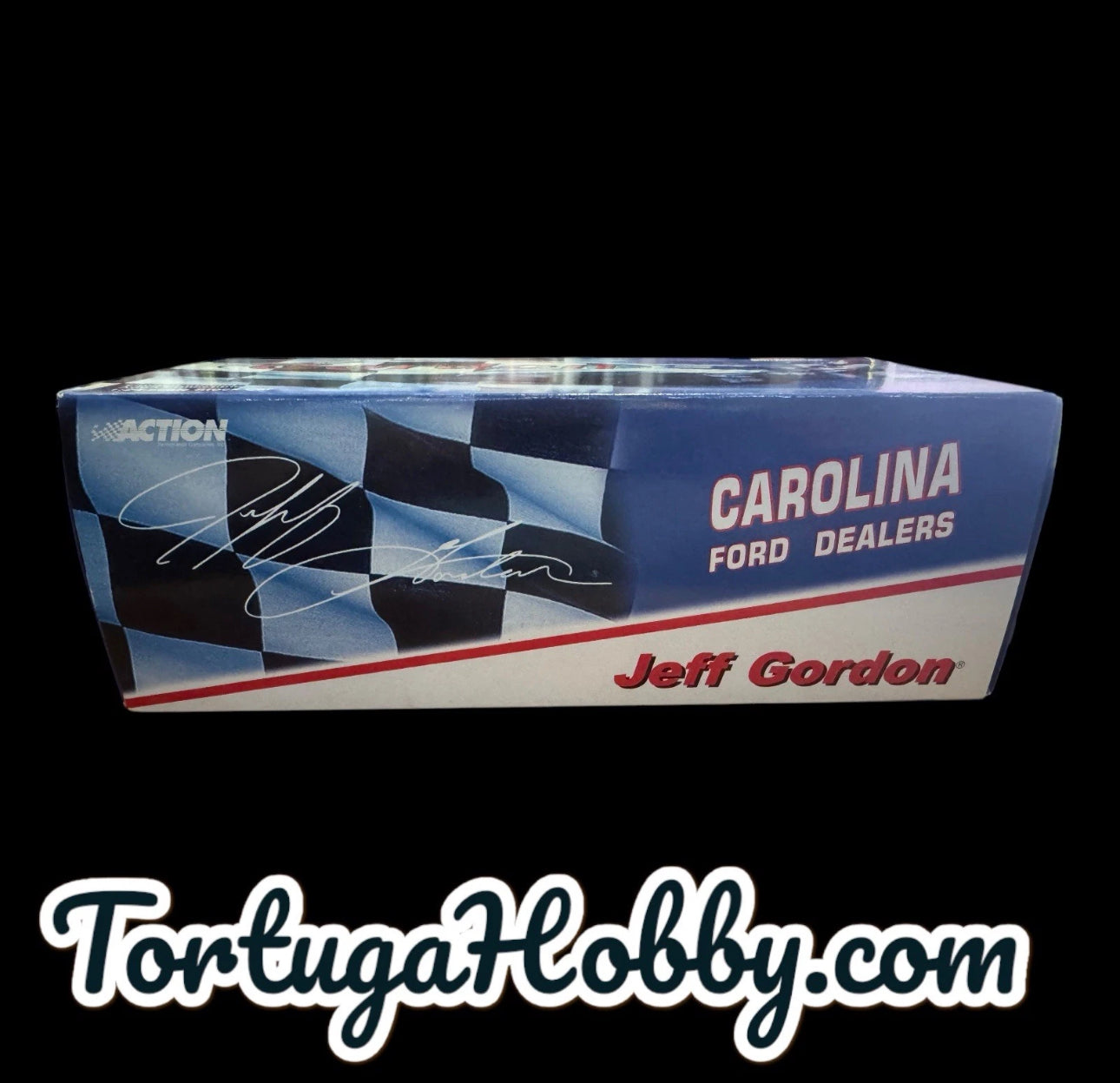 1991 - Jeff Gordon #1 - Carolina Ford Thunderbird - 1/24 Scale - Action Racing - Mac Tools
