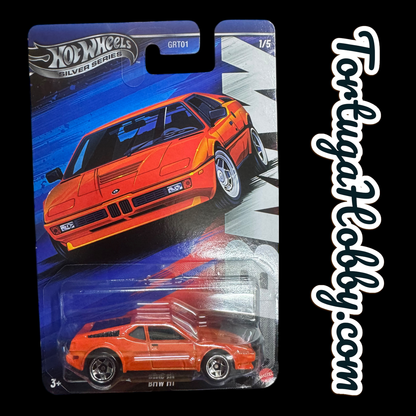 2025 - Hot Wheels Silver Series BMW Themed Set of 5 M1, M2, M3, M4, M5