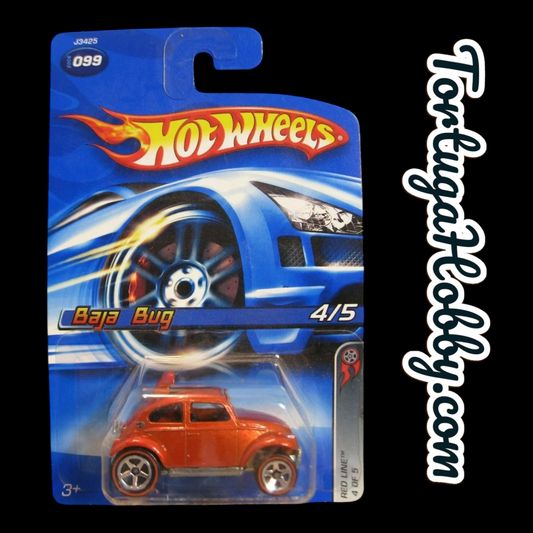 2006 - Hot Wheels - 1:64 Scale Baja Bug - Redline
