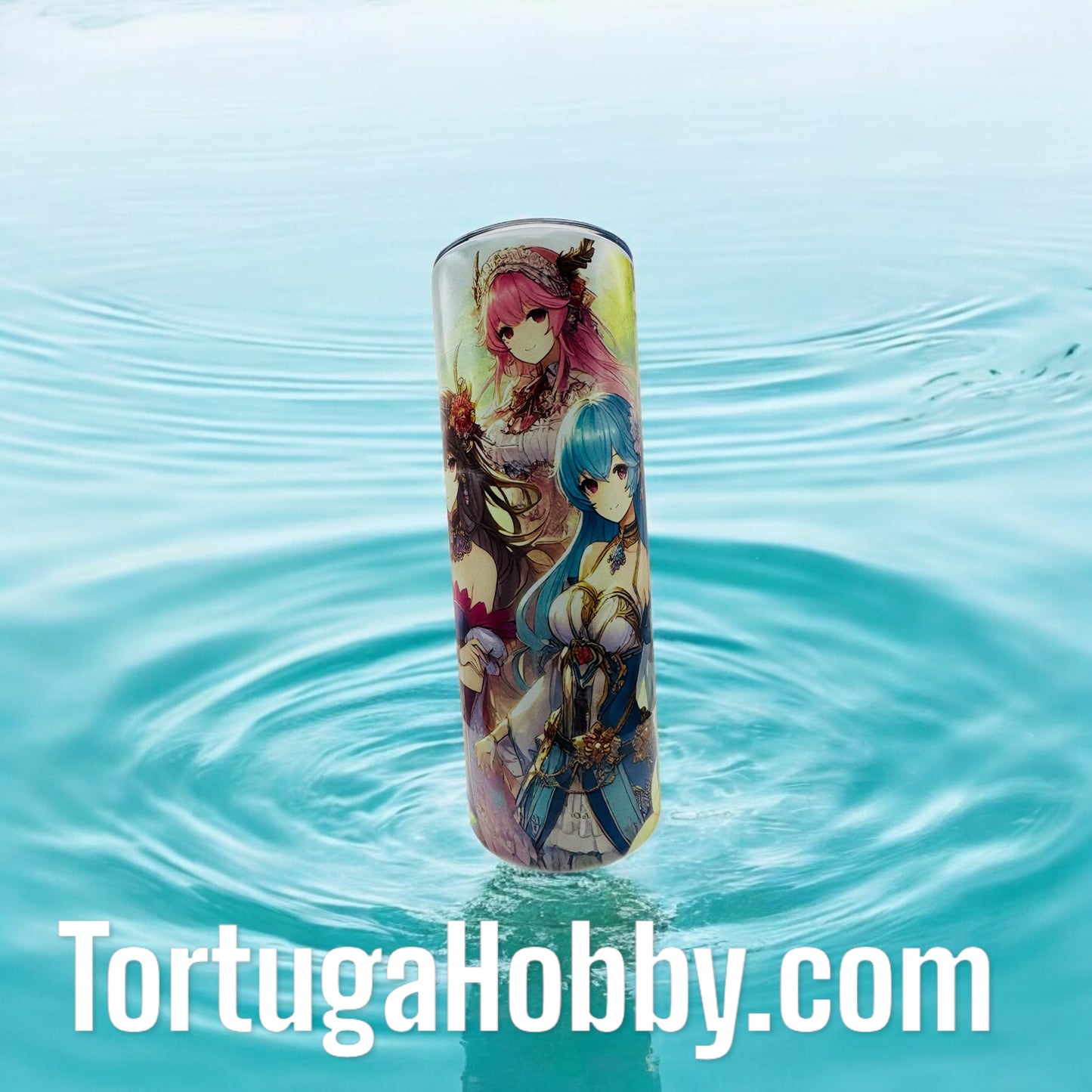 Tumblers - Anime Trouble Brewing Thin Stainless Steel 20oz Tumbler - Free Customization
