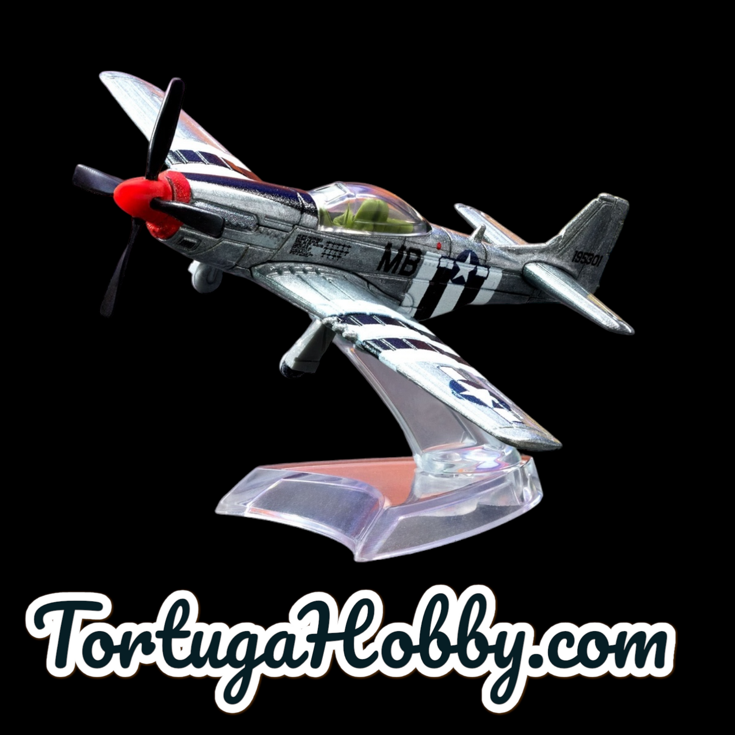 🔥 2025 Matchbox Collectors North American WW2 P-51 Mustang Prop Plane