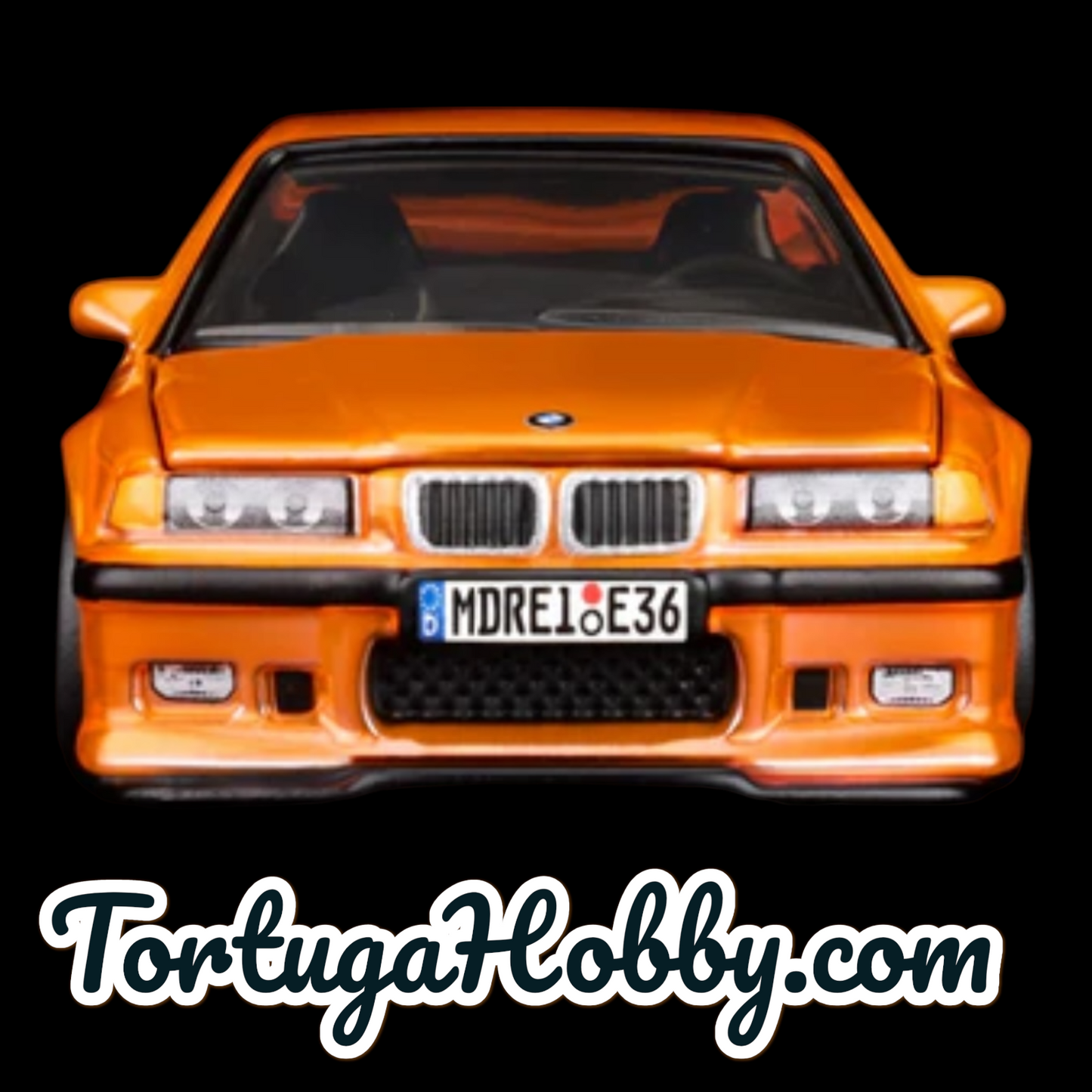 2025 - Hot Wheels - RLC 1995 BMW M3 LTW Bright Orange SPECTRA-FLAME - Redline
