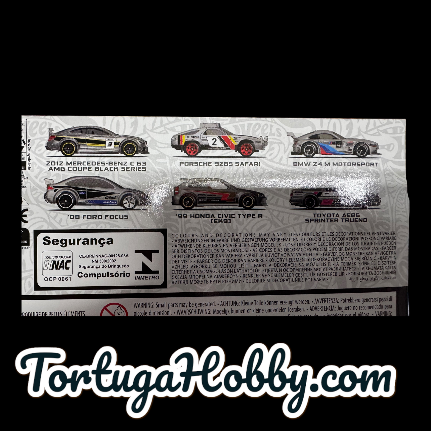 2025 - Hot Wheels Silver 2025 ZAMAC BOX SET Set of 6
