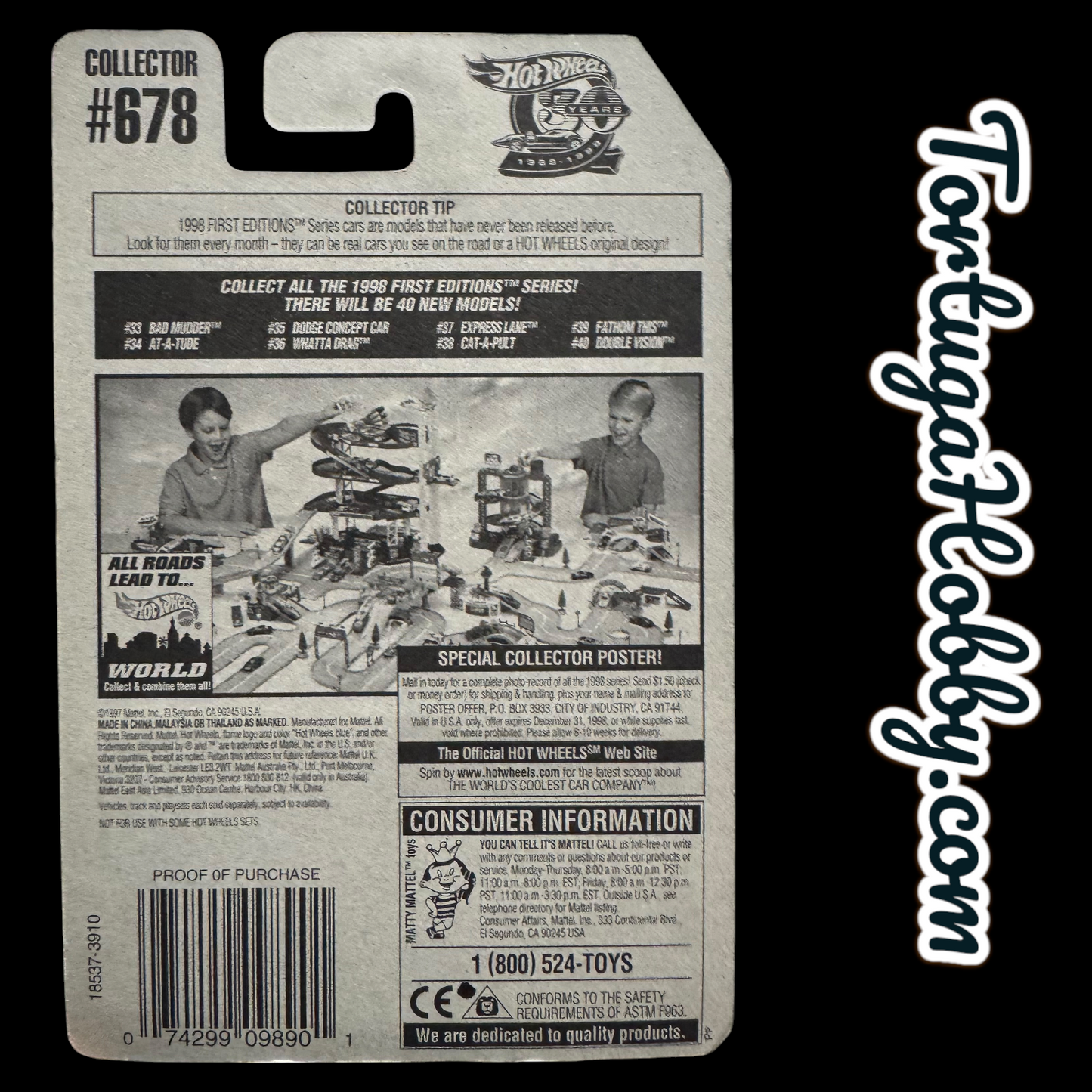 1998 - Hot Wheels - Mainline 1998 First Edition Express Lane