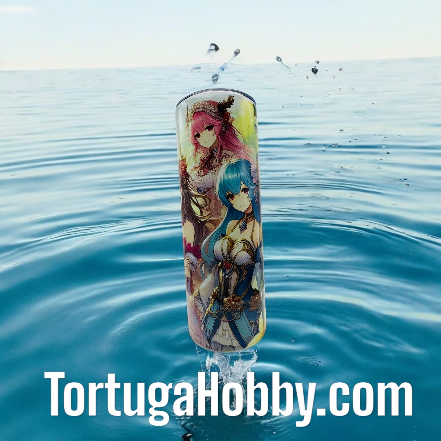 Tumblers - Anime Trouble Brewing Thin Stainless Steel 20oz Tumbler - Free Customization