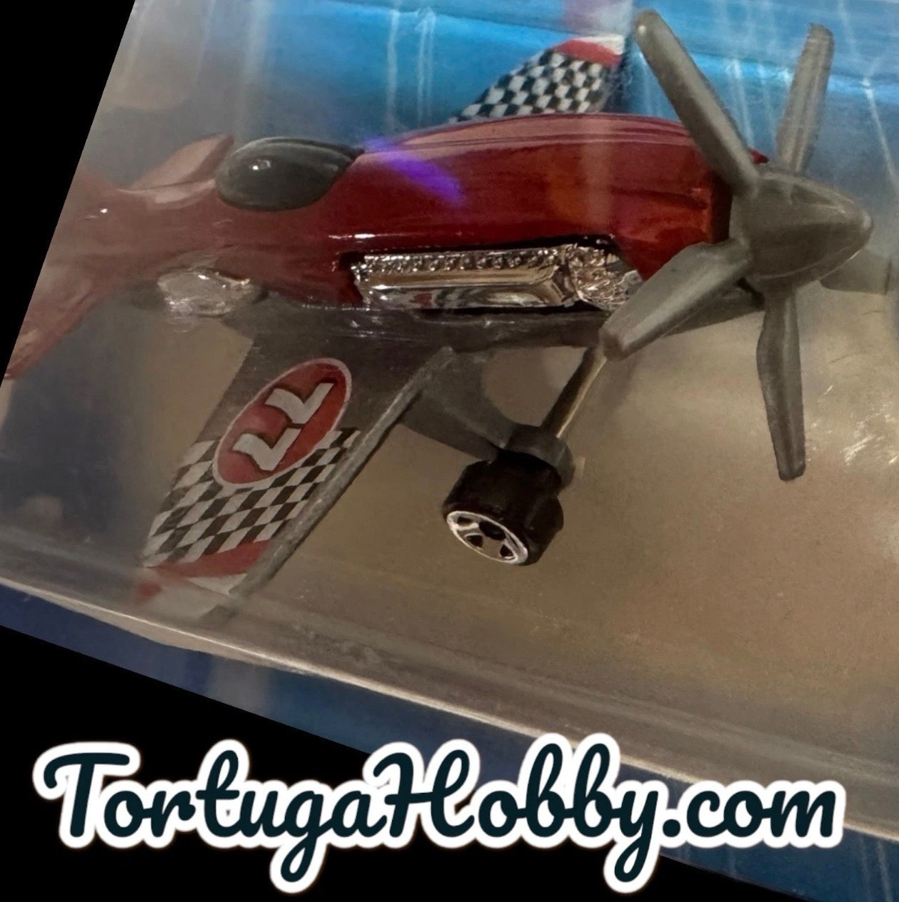 2004 - Hot Wheels - First Editions Madd Propz (Airplane) #76/100 in red