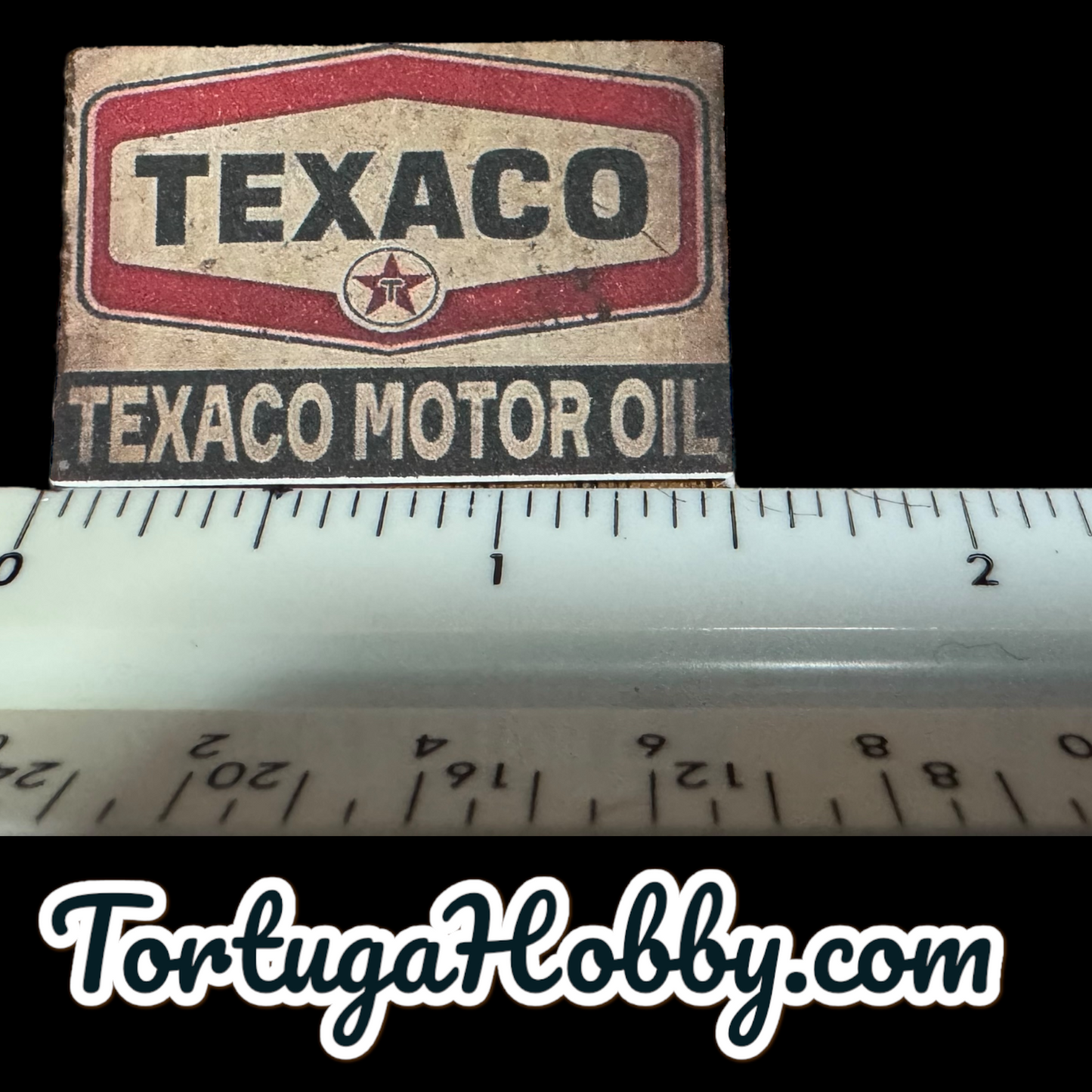 Miniature Garage Signs for Your Diorama, Train Layout or More!