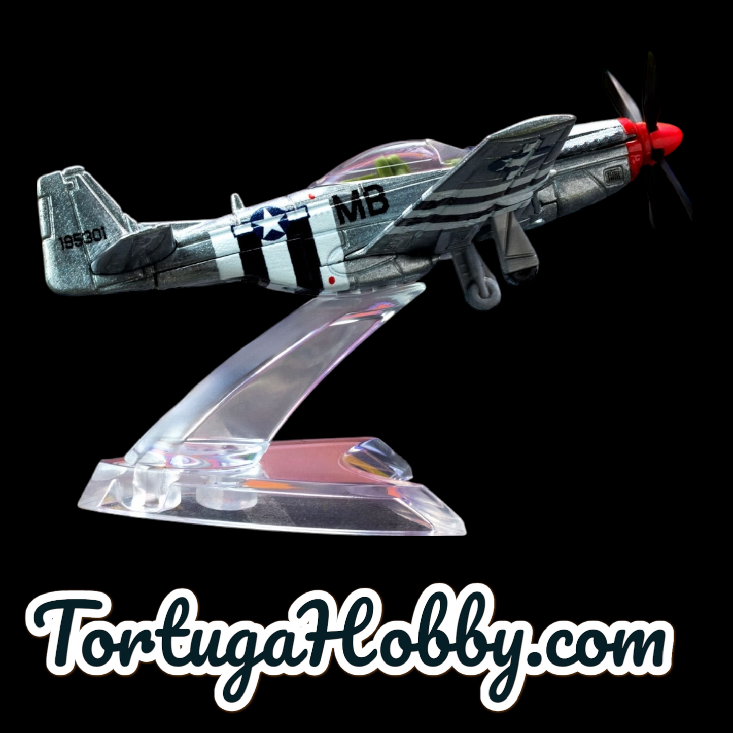 🔥 2025 Matchbox Collectors North American WW2 P-51 Mustang Prop Plane