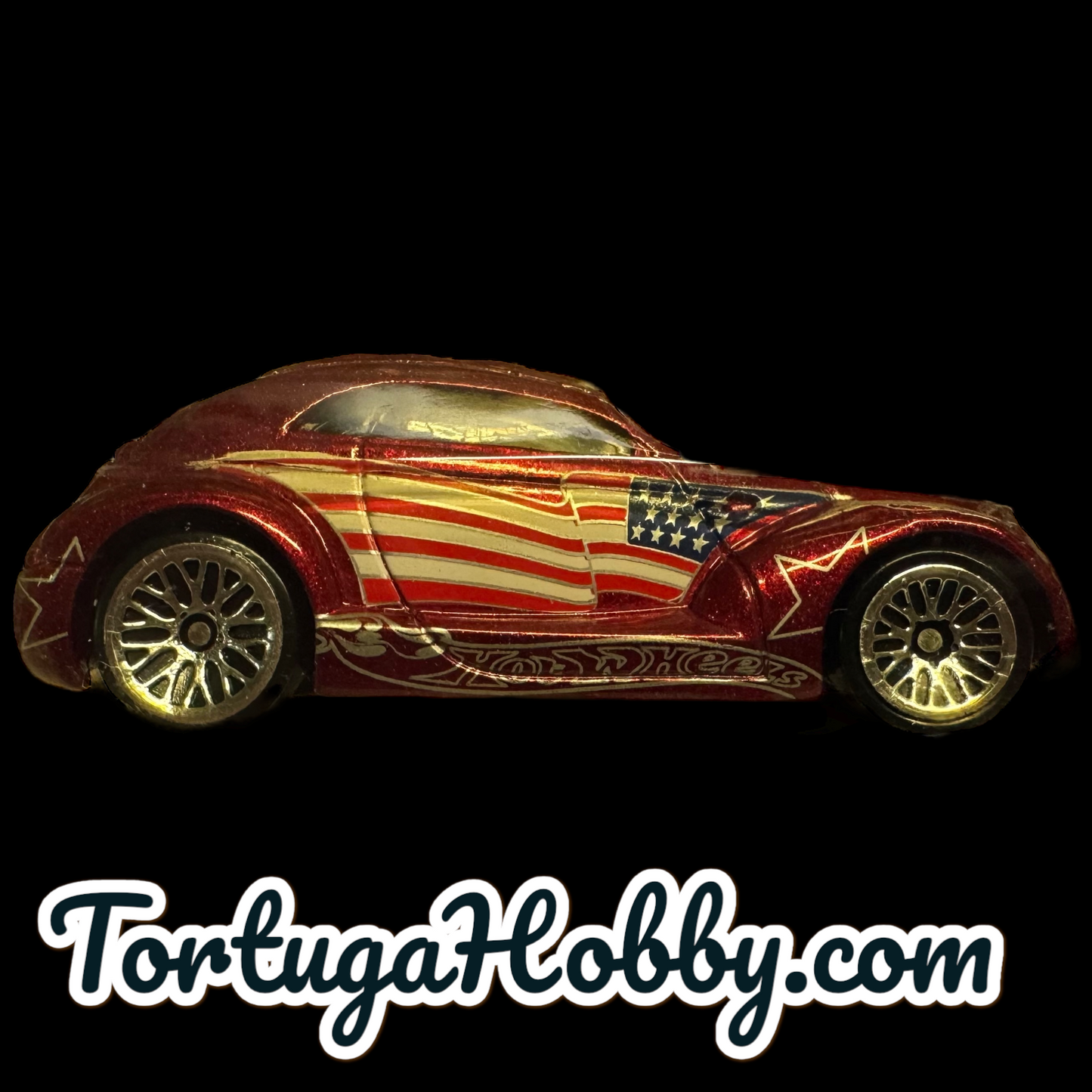 2001 - Hot Wheels - 4 Car Set - Star Spangled Set
