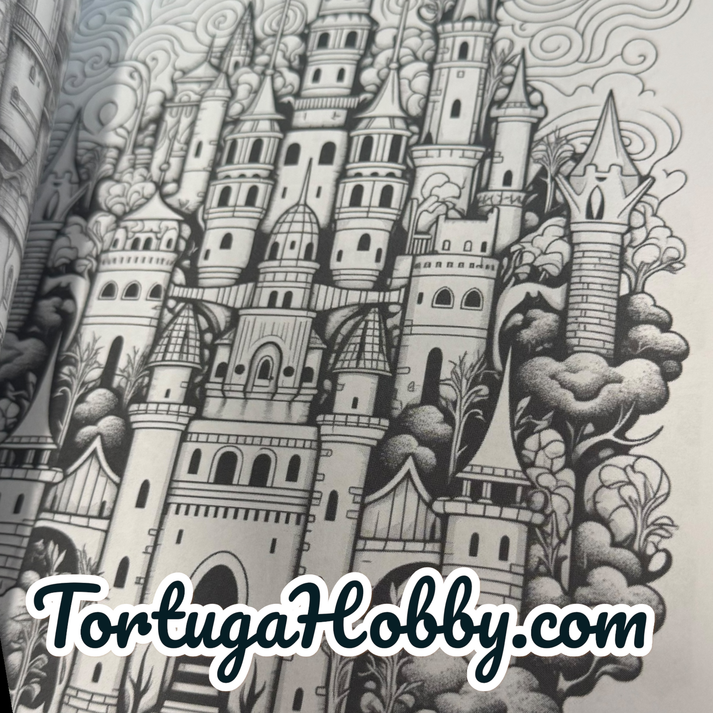Coloring Book - Distant Fantasy Lands Coloring Book