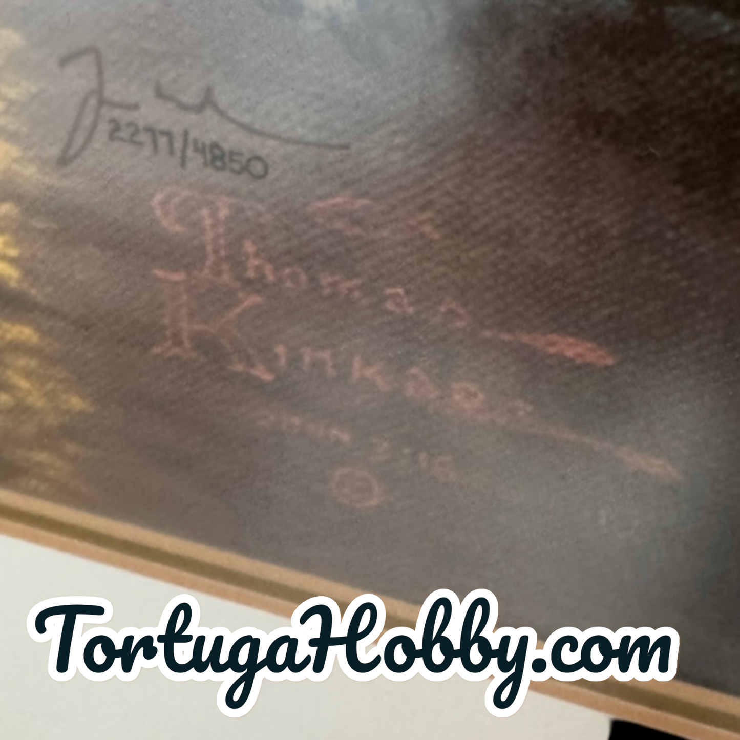 Cobblestone Brooke - Thomas Kinkade Limited Edition Offset Lithograph on Canvas