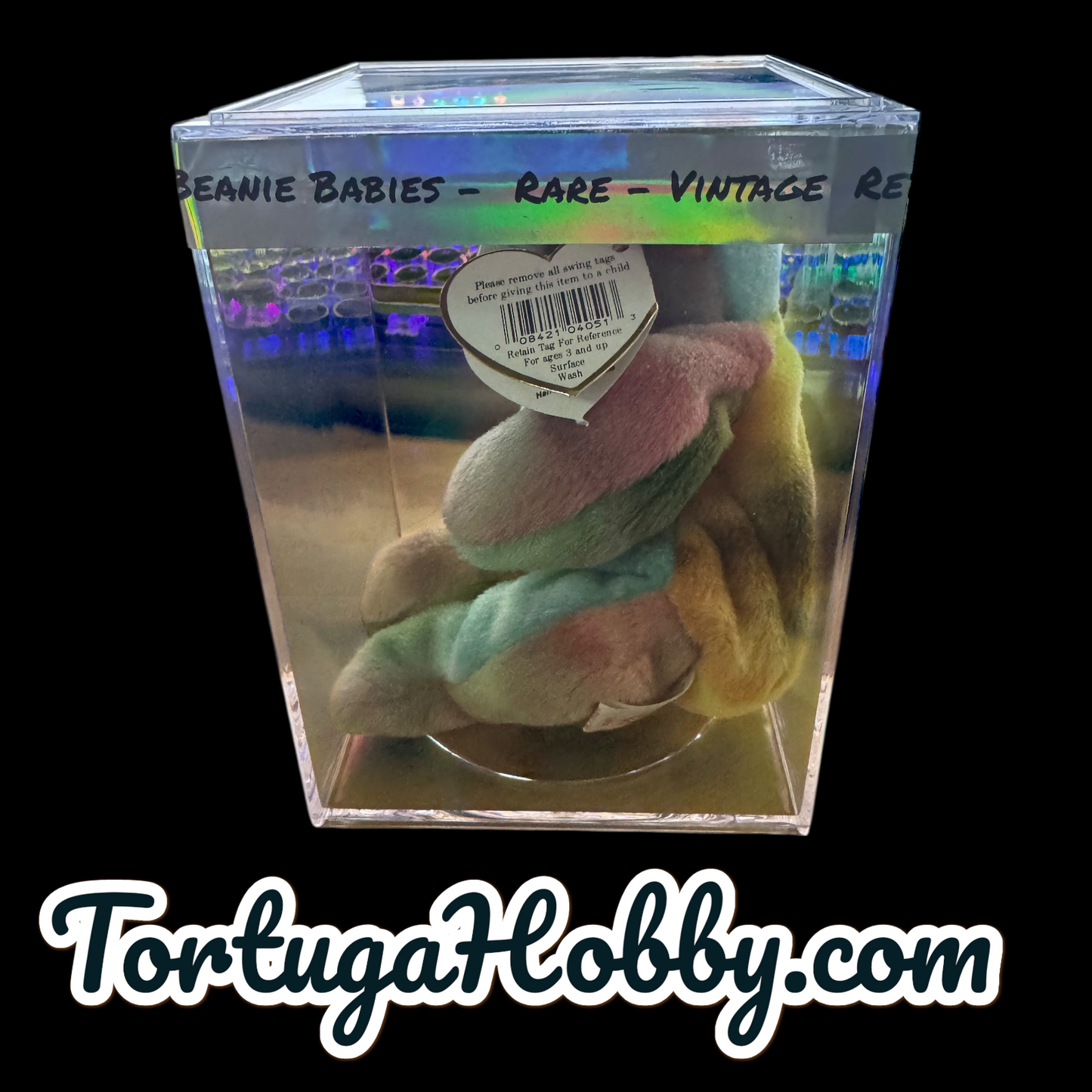 1993 - Ty Beanie Baby: Garcia Bear - Errors Listed For Accuracy - PVC PELLETS