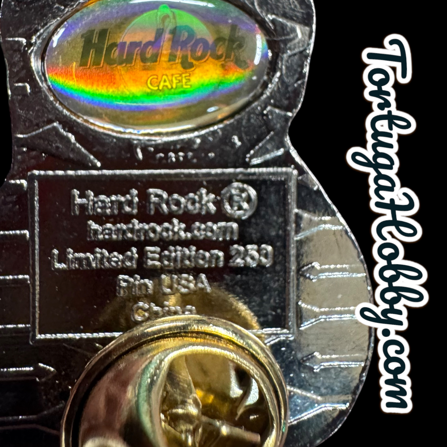 2004 - Hard Rock Cafe - Rome - Core Woodgrain Guitar Series - 1 Of 250