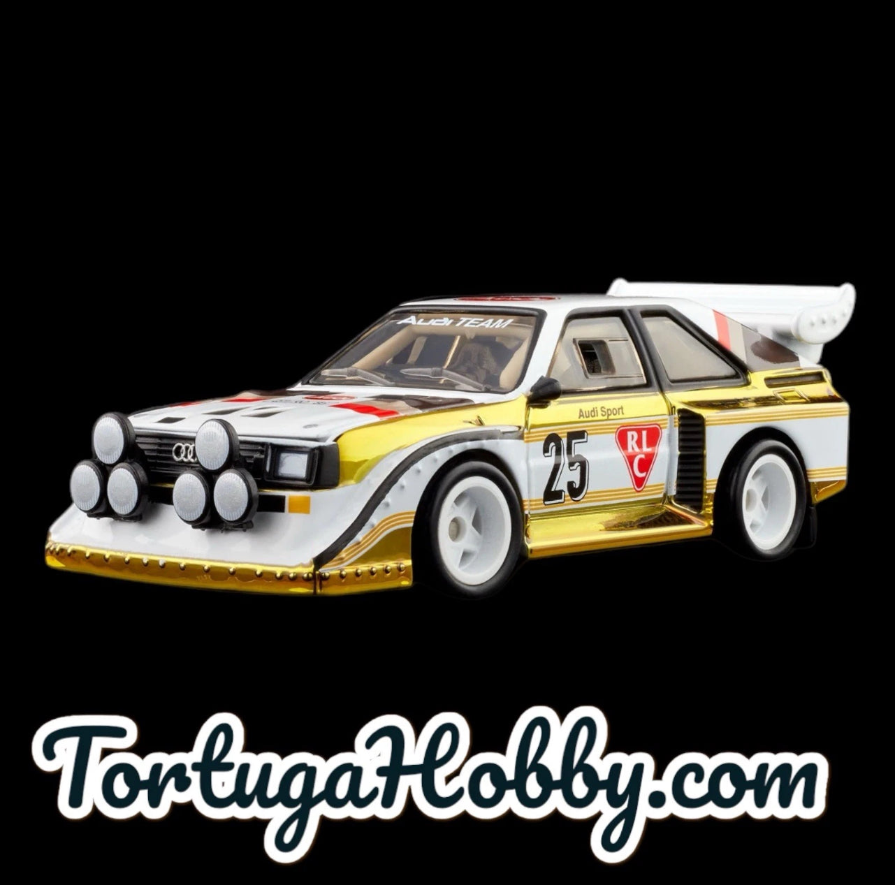 2024 - Redline Club Hot Wheels Collectors 1985 Audi Sport Quattro S1 Yellow