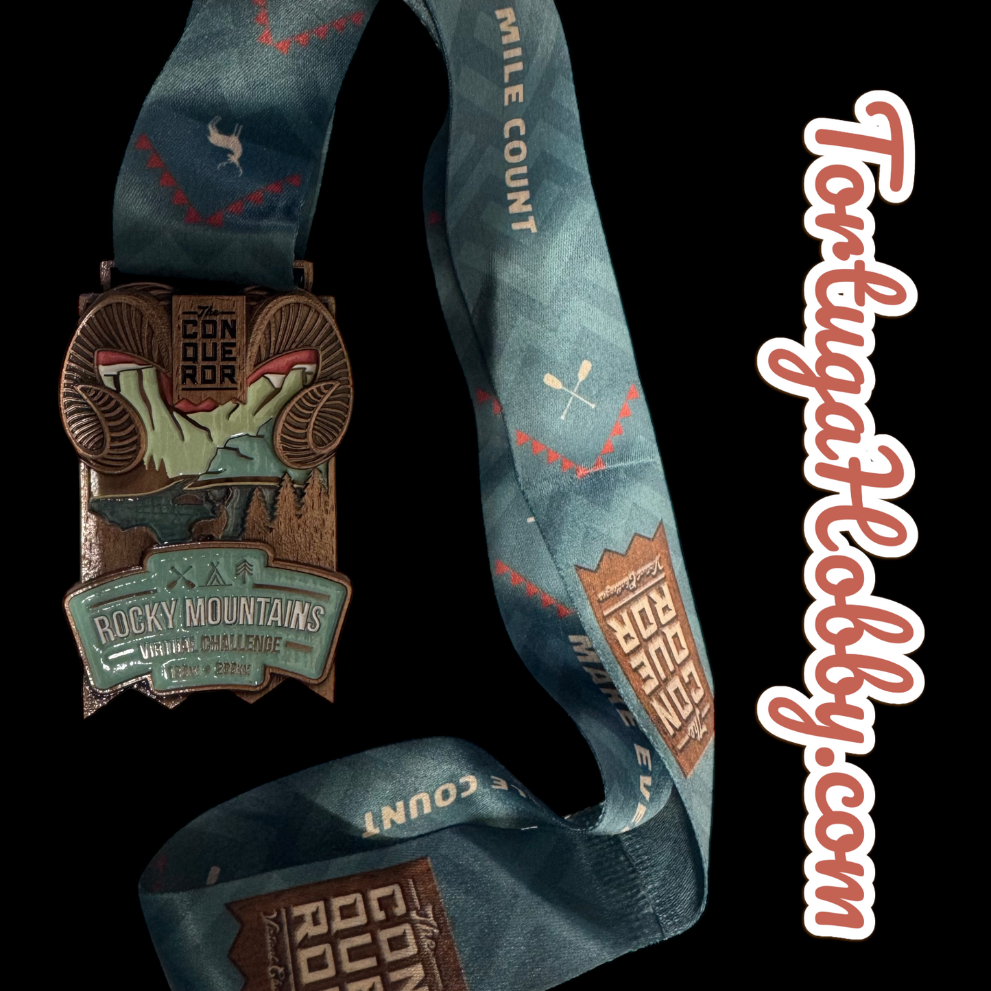 The Conquerors - Virtual Adventure Medals - Rocky Mountains