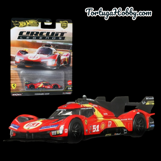 2025 - Hot Wheels - Circuit Legends - Ferrari 499P - 2 Of 5