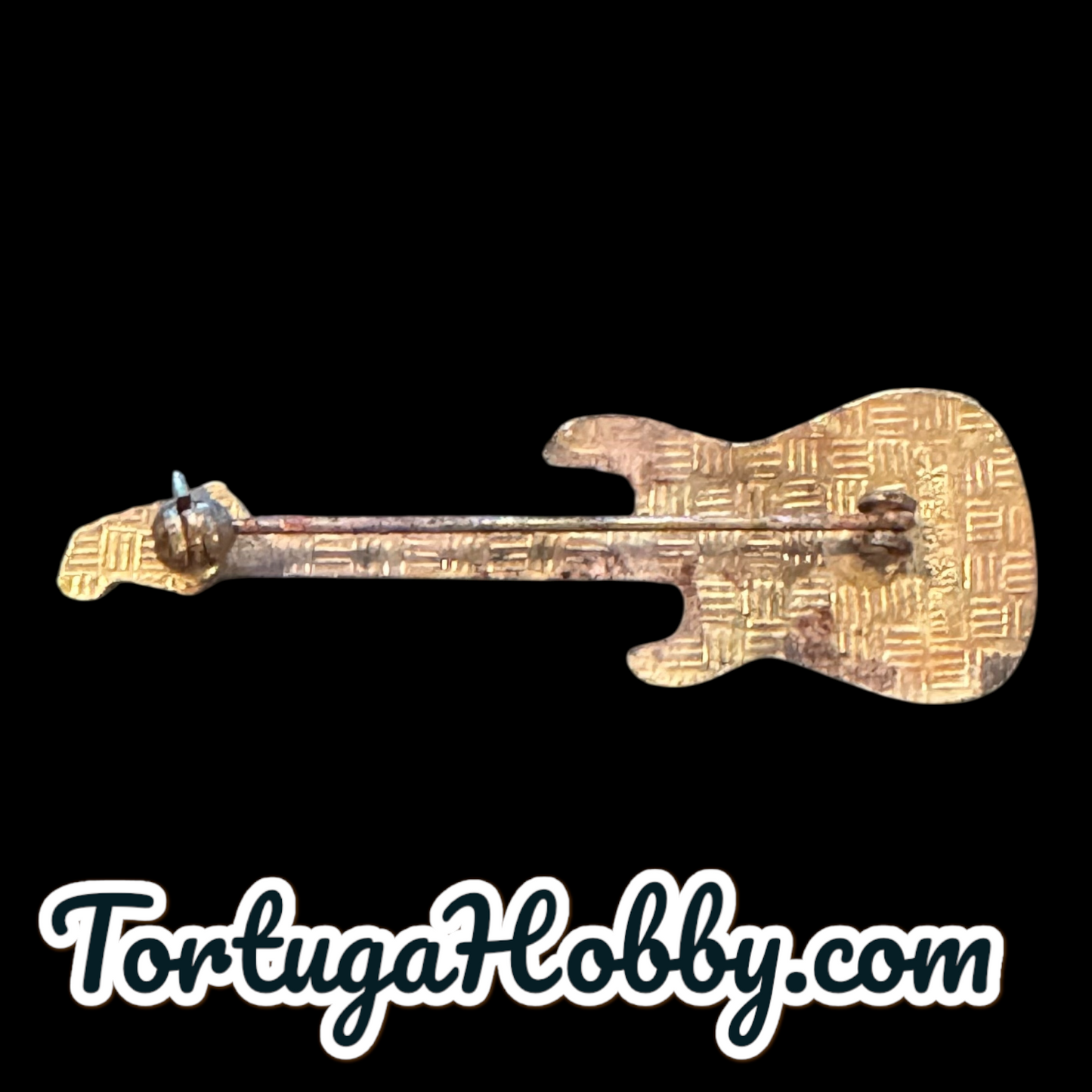 1998 - Hard Rock Cafe - Miami - Green Guitar Pin