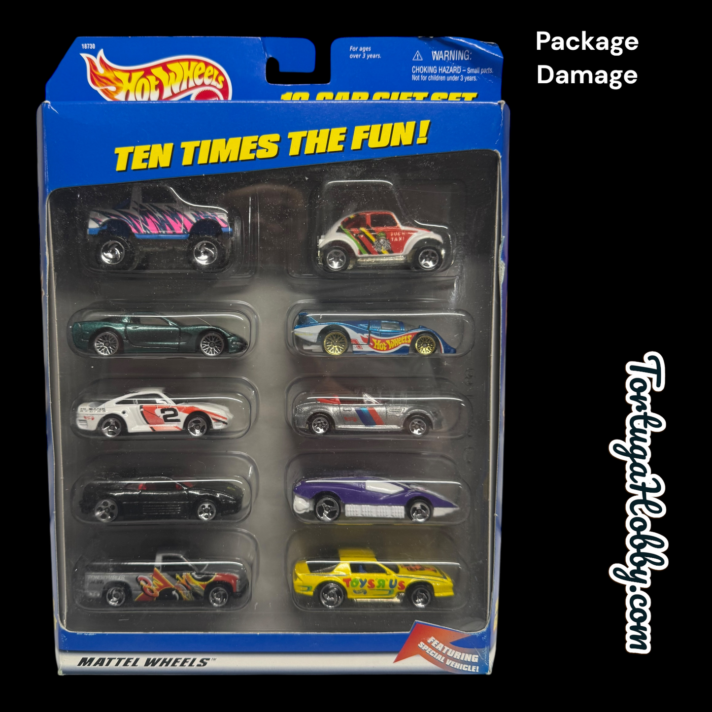 1997 - Hot Wheels Toys 'R Us 10-Car Gift Set - Special Edition #1 Of 3 Sets