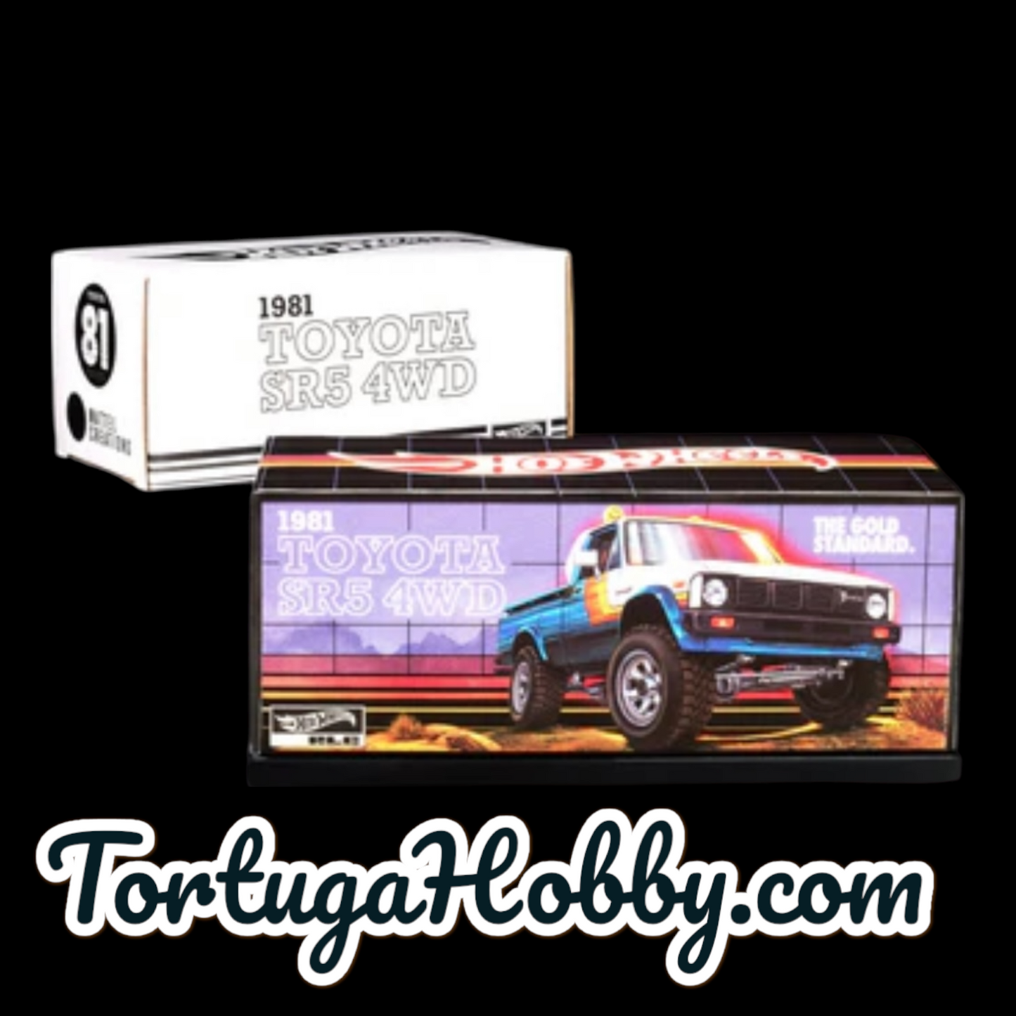 2025 Hot Wheels 81 Toyota SR5 4WD Packaged In Acrylic Display Case