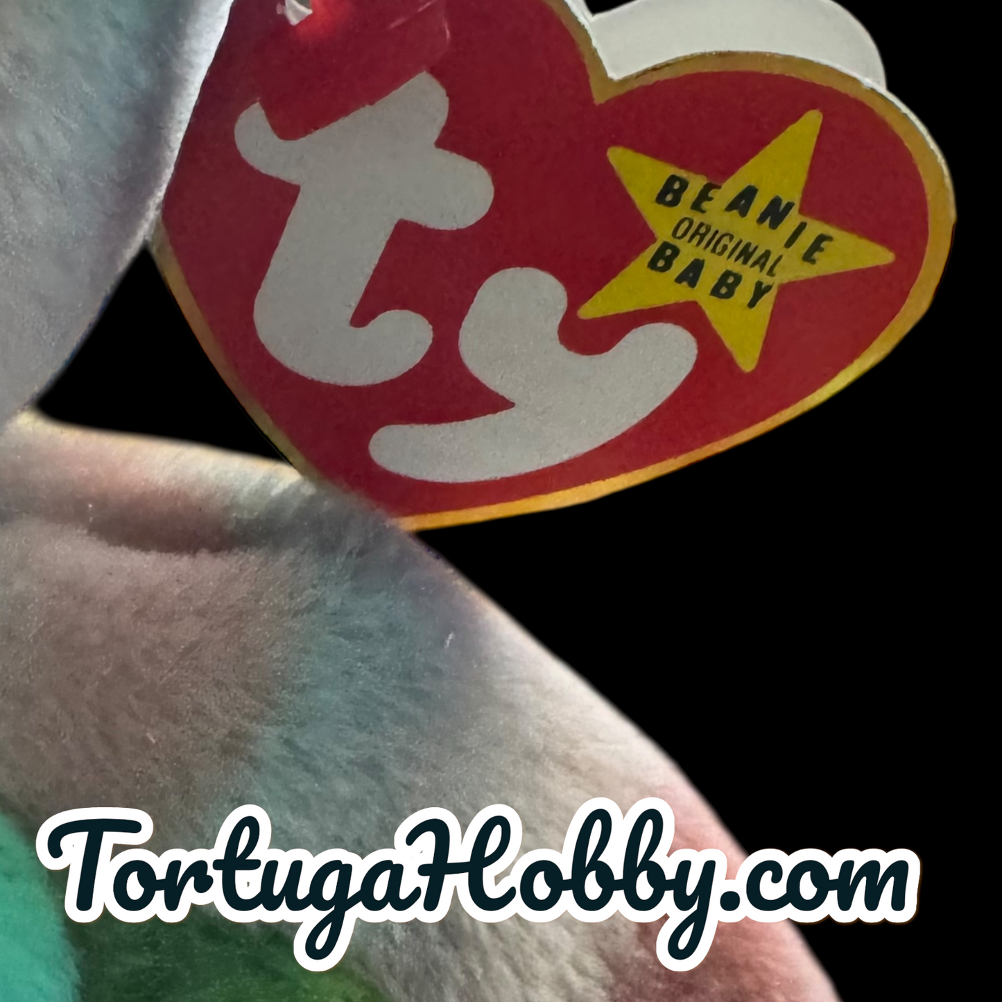 1993 - Ty Beanie Baby: Garcia Bear - Errors Listed For Accuracy - PVC PELLETS