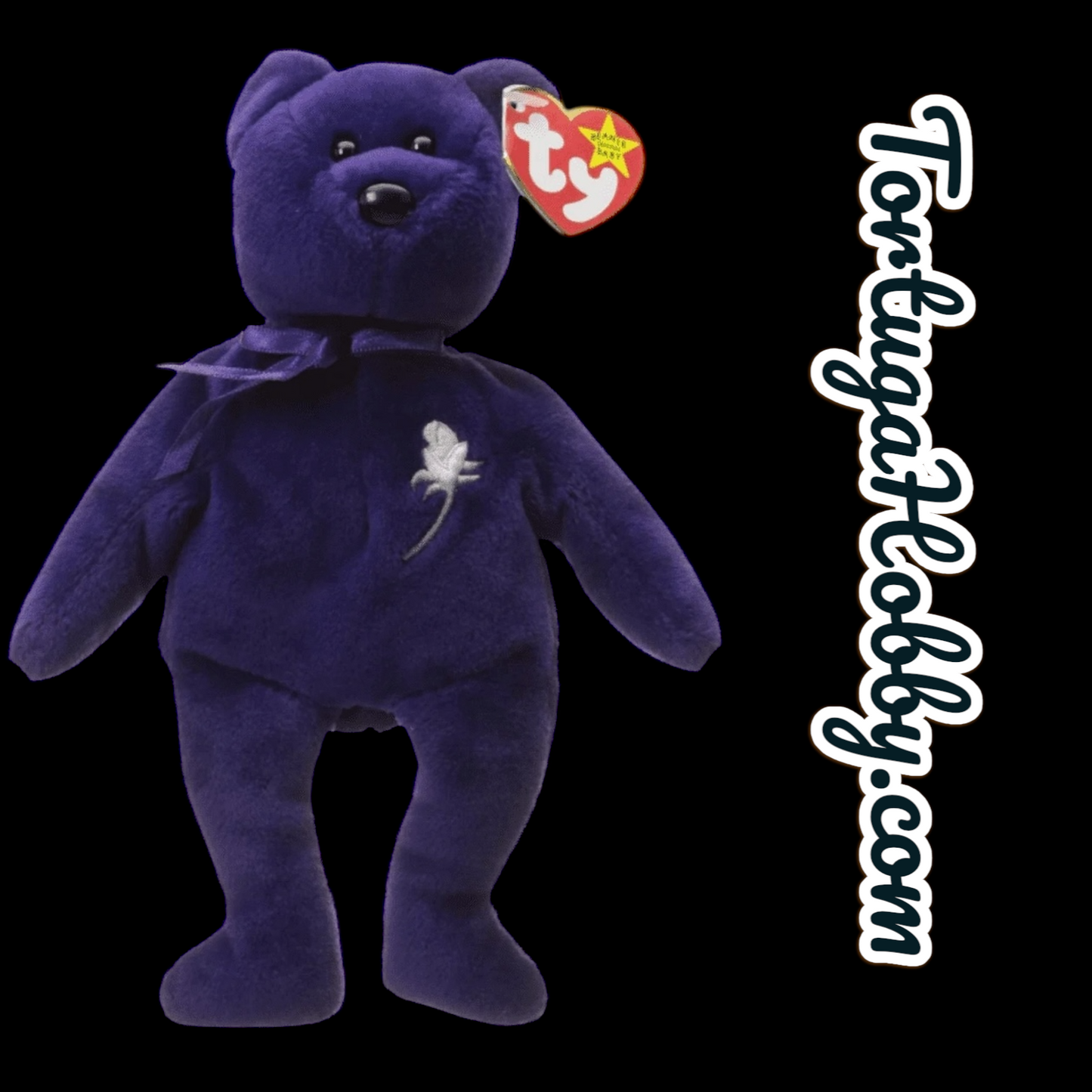 1997 - Princess Diana Portraits, Stamp Collection With Princess Beanie Baby.