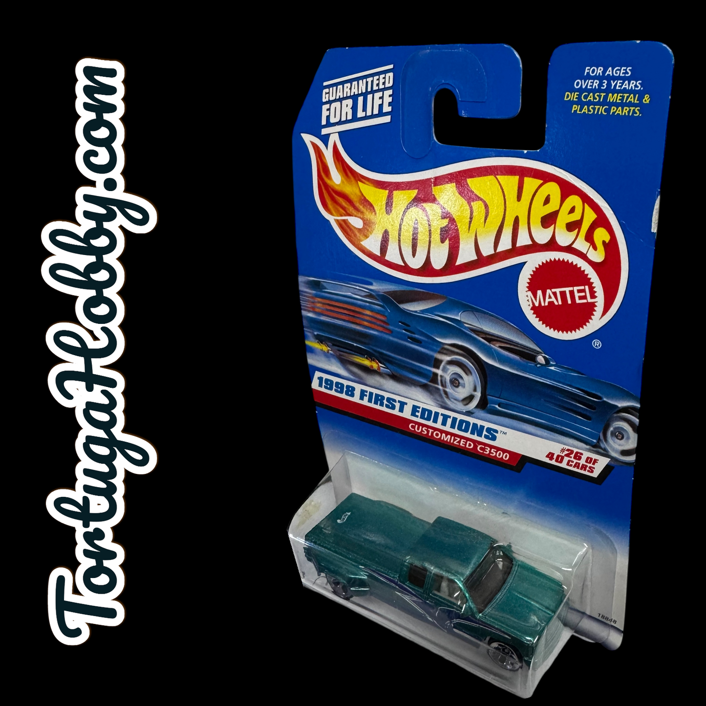 1998 - Hot Wheels - Chevy Customized C3500 Dually - 1998 First Editions