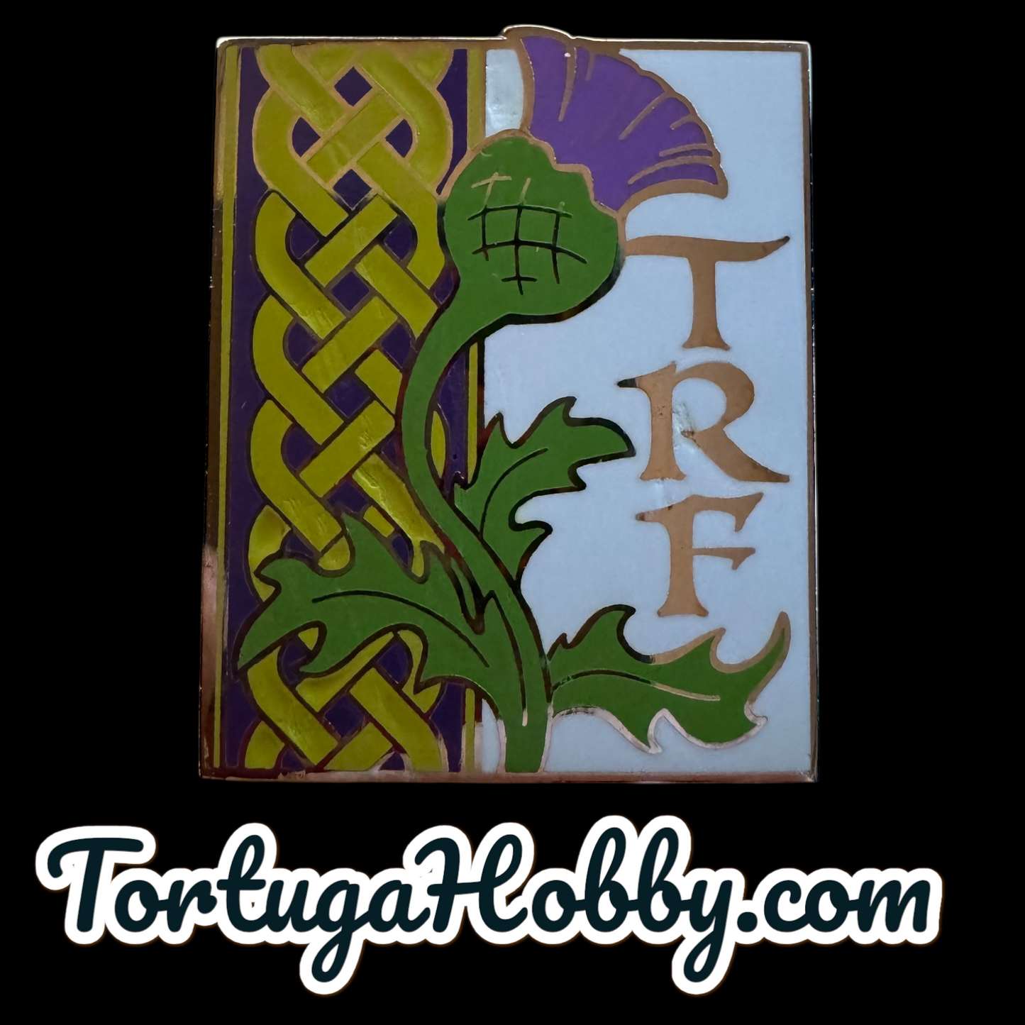 2022 - Texas Renaissance Festival Pin - Thistle Pin