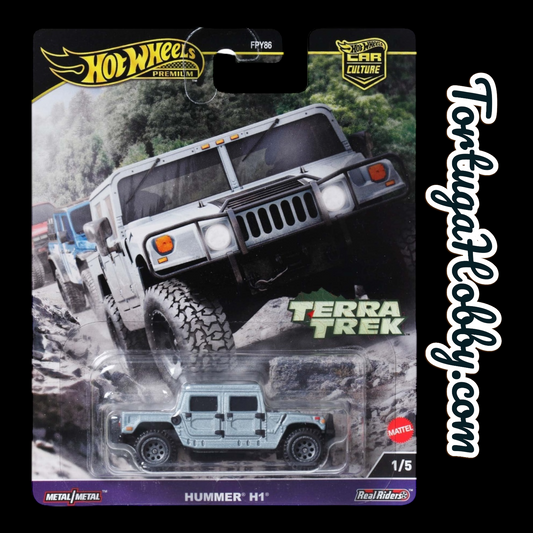 2024 HOT WHEELS PREMIUM HUMMER H1 TERRA TREK OFF ROAD CAR CULTURE