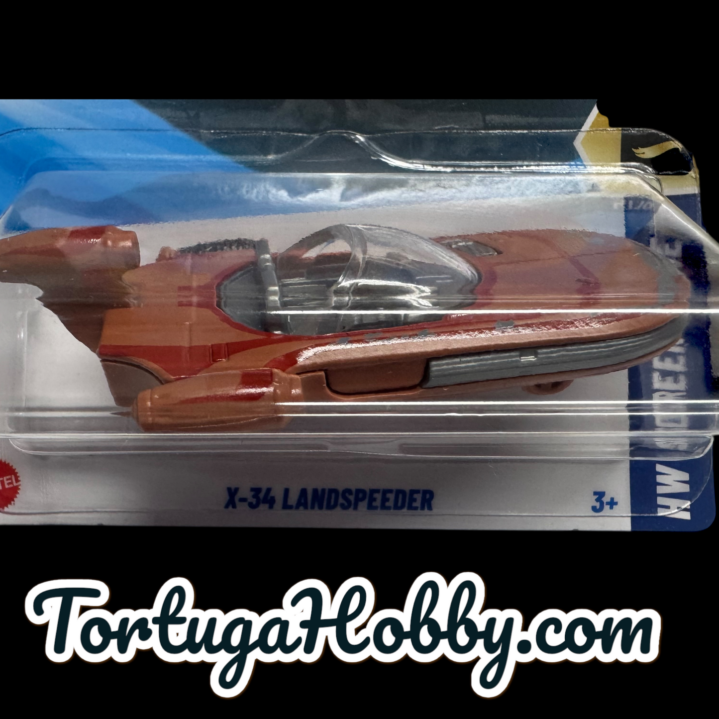 2025 - X-34 Landspeeder 31/250 Hot Wheels STAR WARS Screen Time 4/10 HYW84