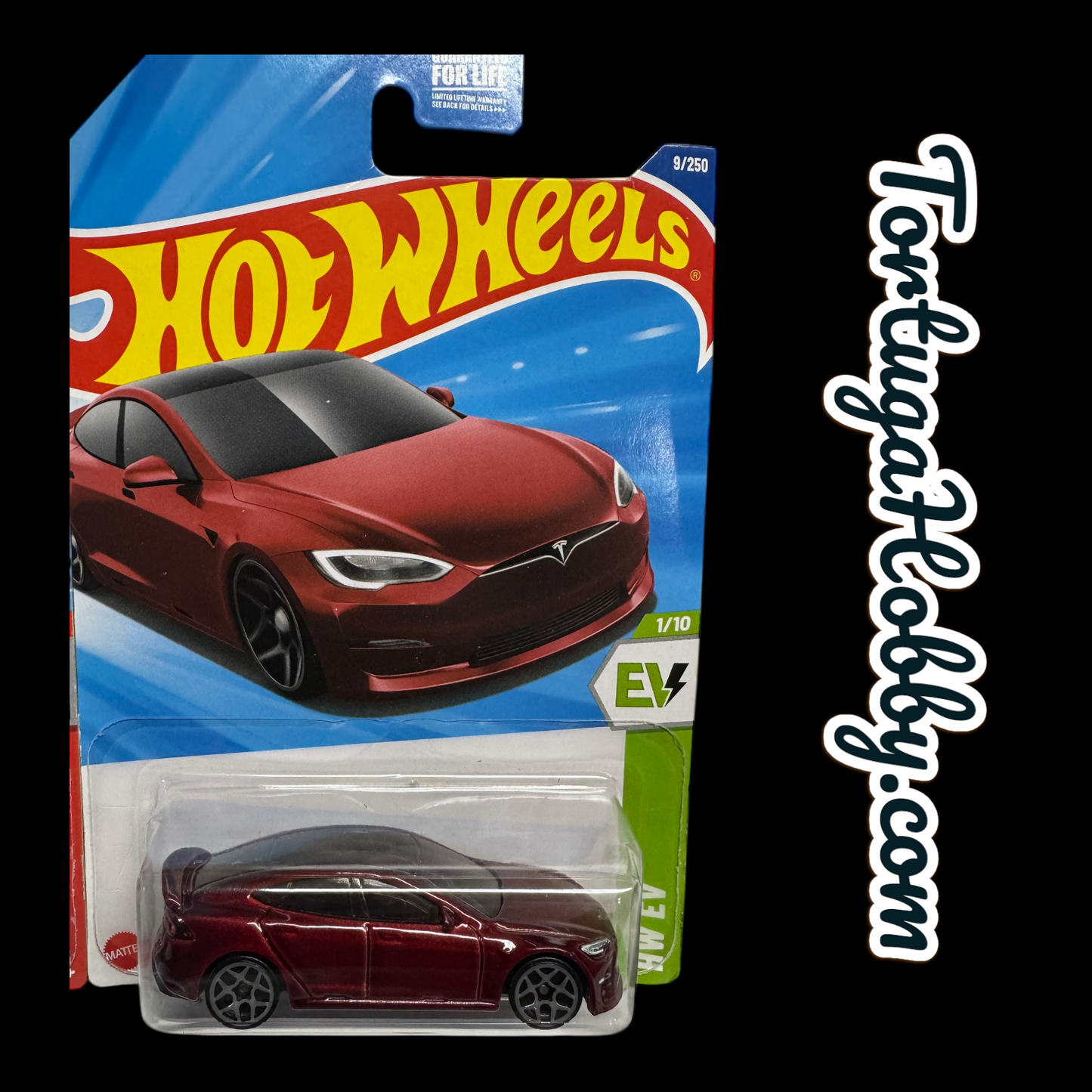 2025 - Hot Wheels - 3 Car Set - Electric EV - Tesla Plaid And Tesla Cyber Truck