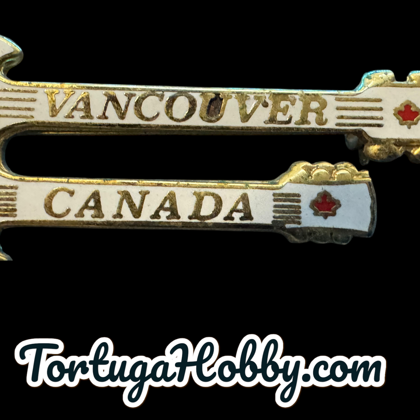 1994 Hard Rock Cafe - Vancouver - Guitar Shaped Collectible Souvenir Pin