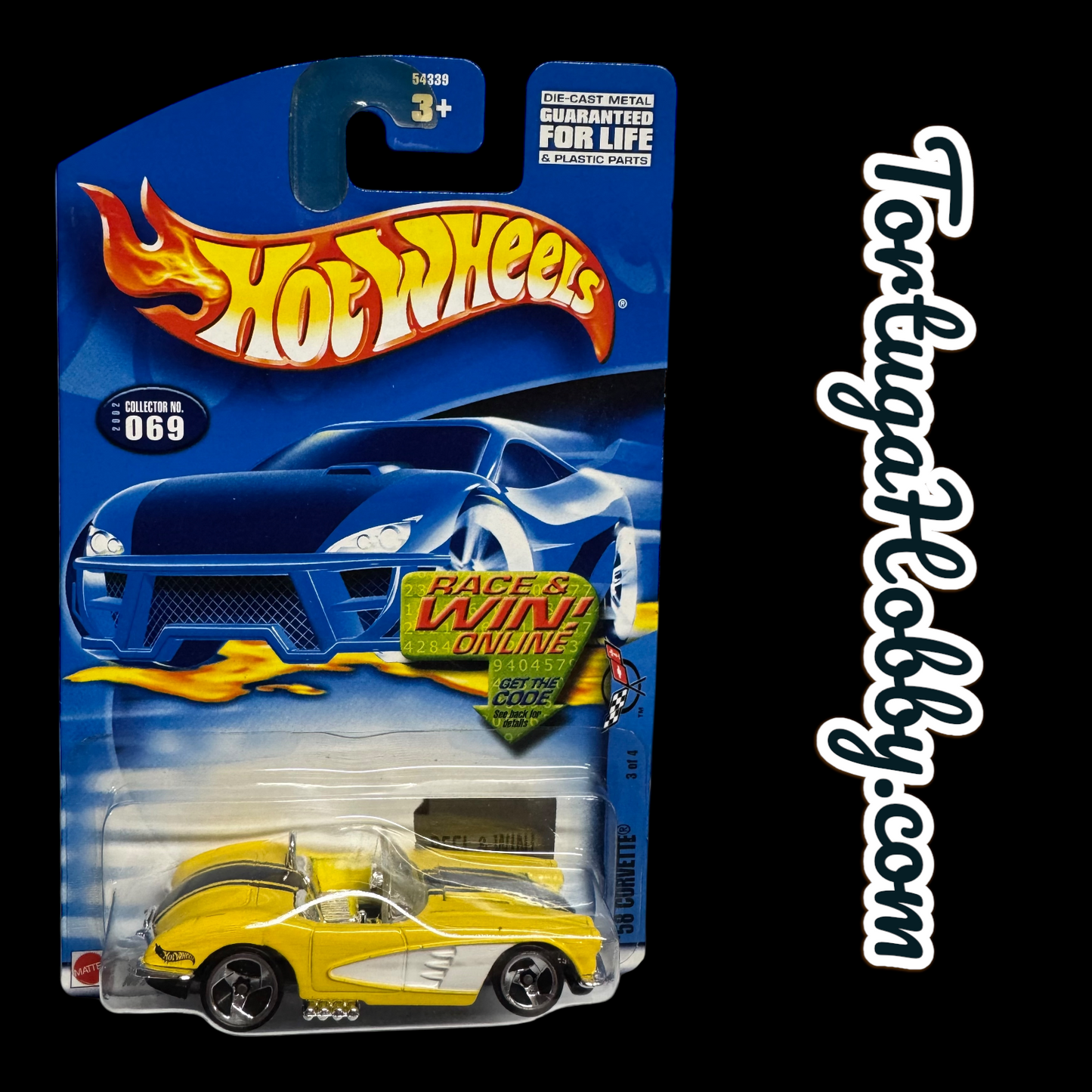 2001 - Hot Wheels - 4 Car Set - Corvette Series