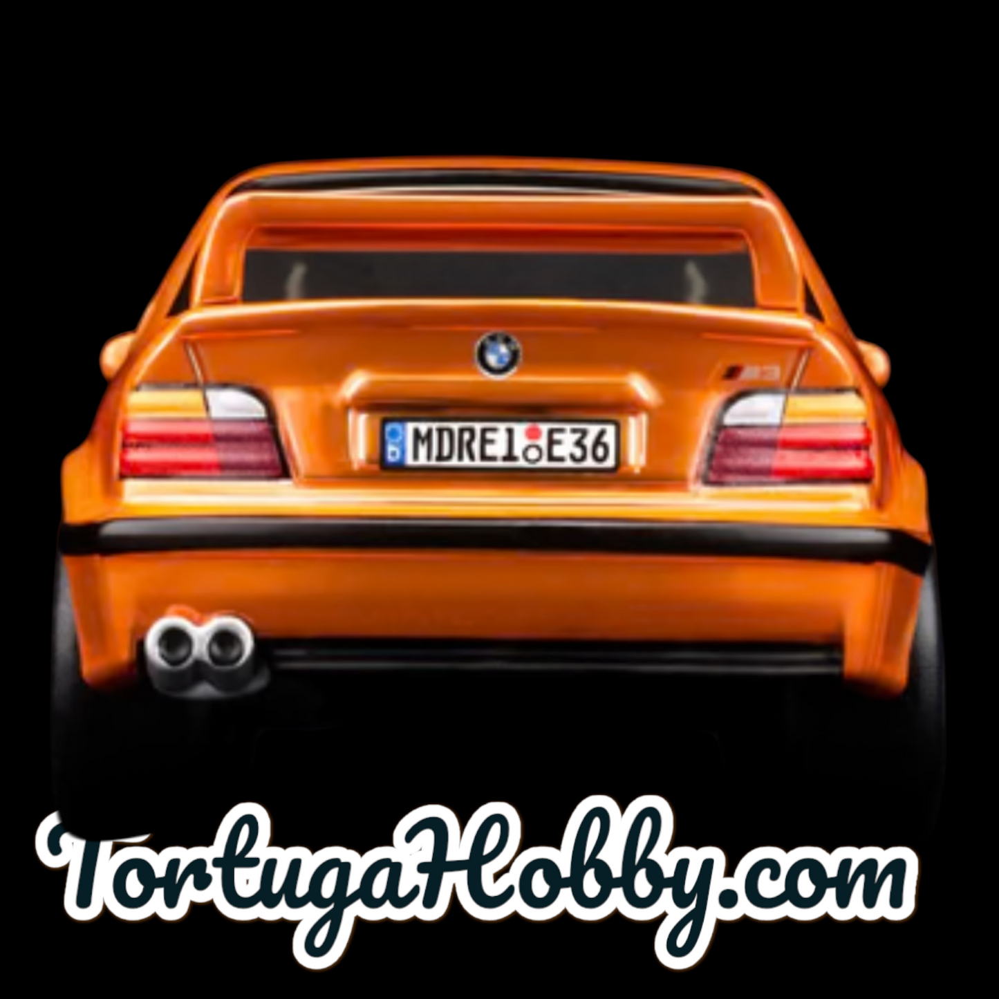 2025 - Hot Wheels - RLC 1995 BMW M3 LTW Bright Orange SPECTRA-FLAME - Redline