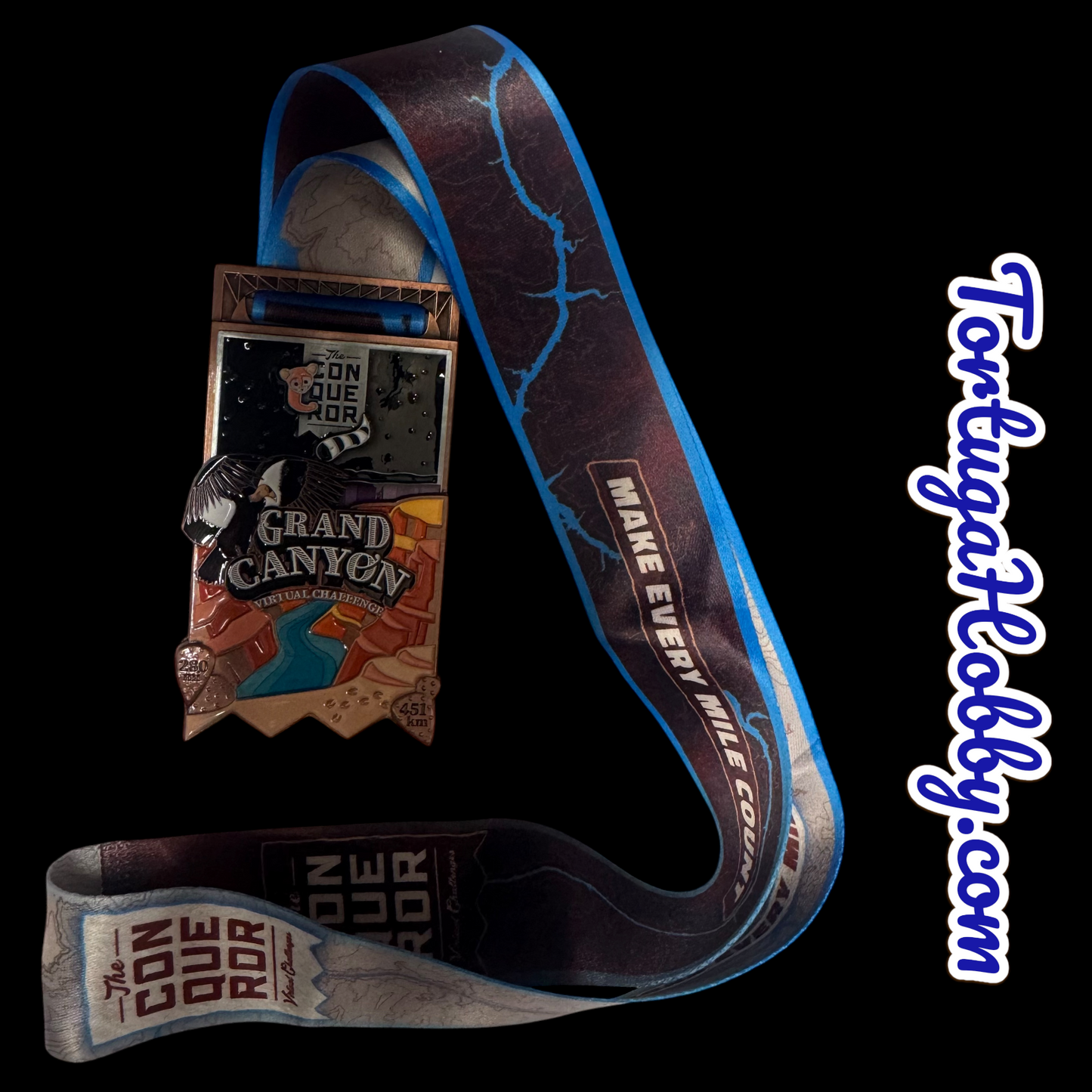 The Conqueror - The Grand Canyon - High Quality Finishers Medal.