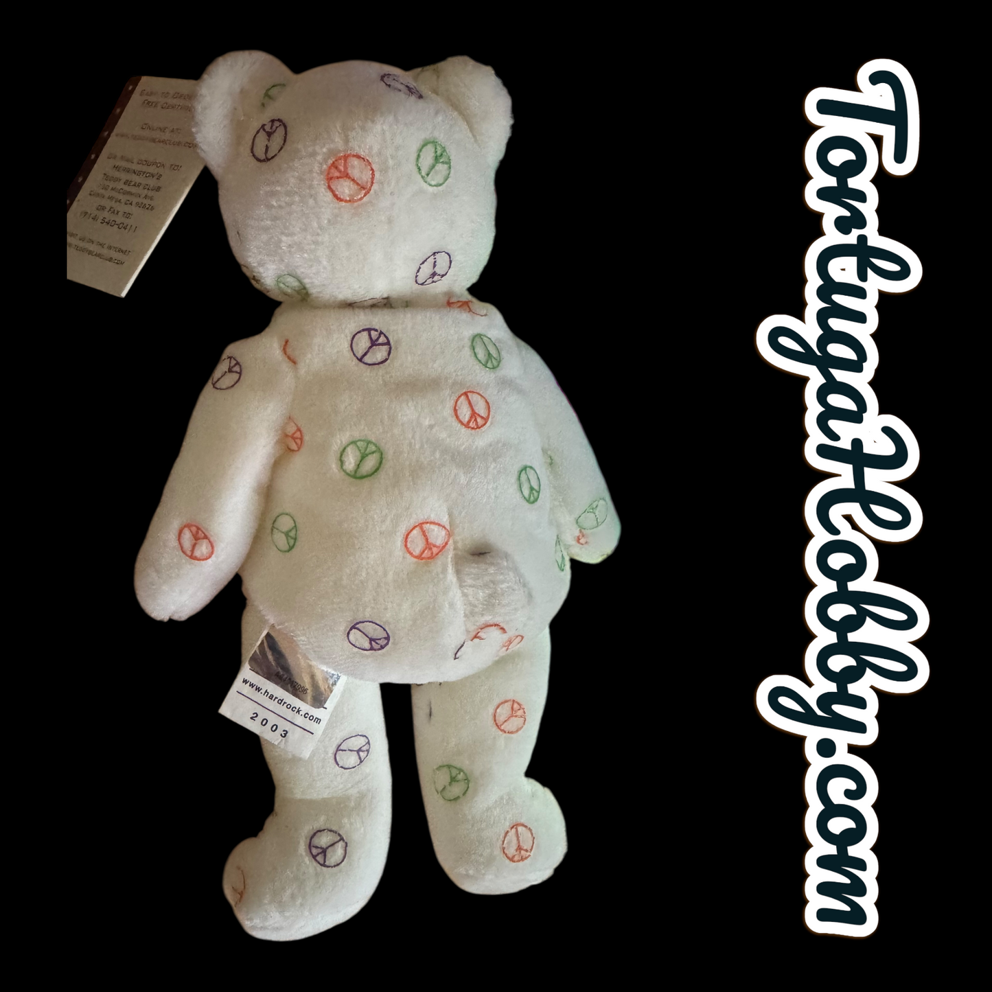 2003 - Hard Rock Café Bear - London - Peace Bears - Herrington Bear