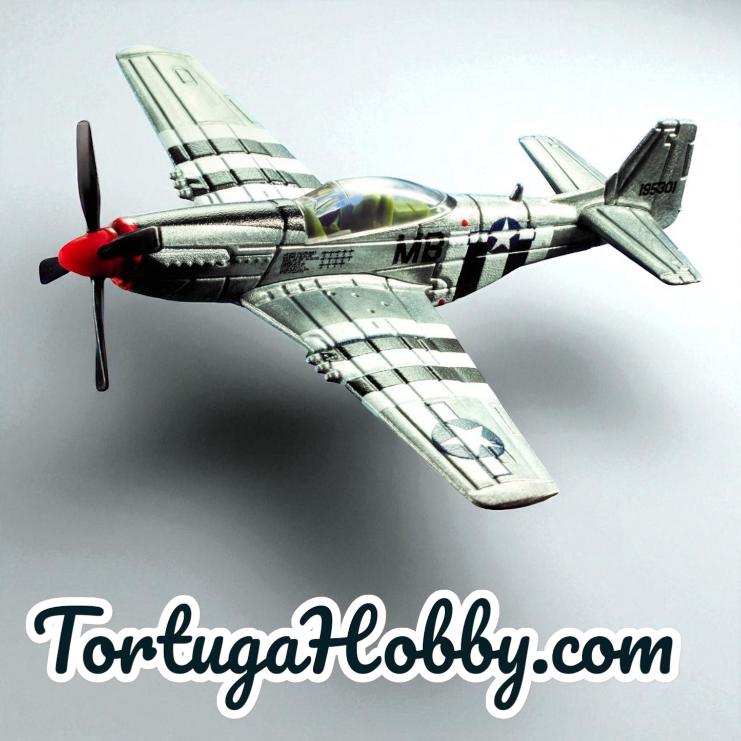 🔥 2025 Matchbox Collectors North American WW2 P-51 Mustang Prop Plane