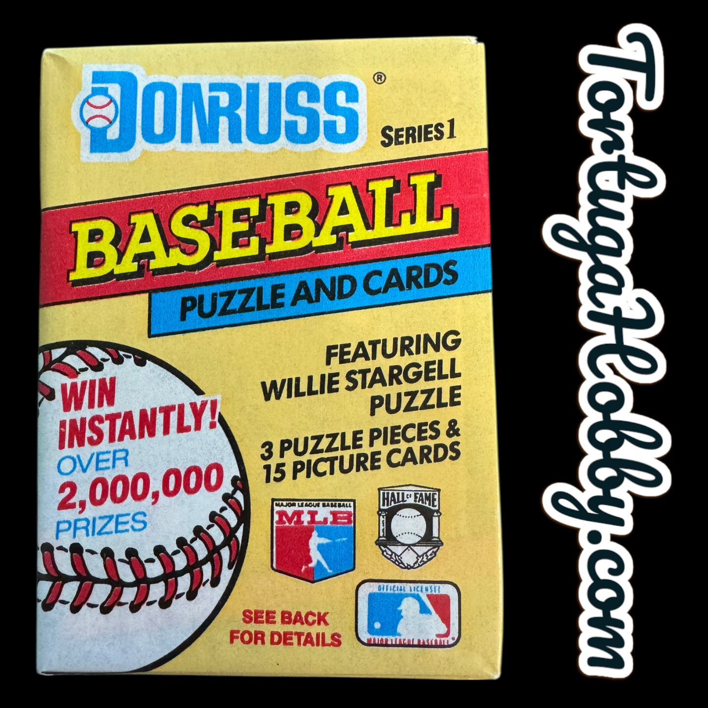 1991 Donruss Baseball Card Packs Series 1 - 5 Packs