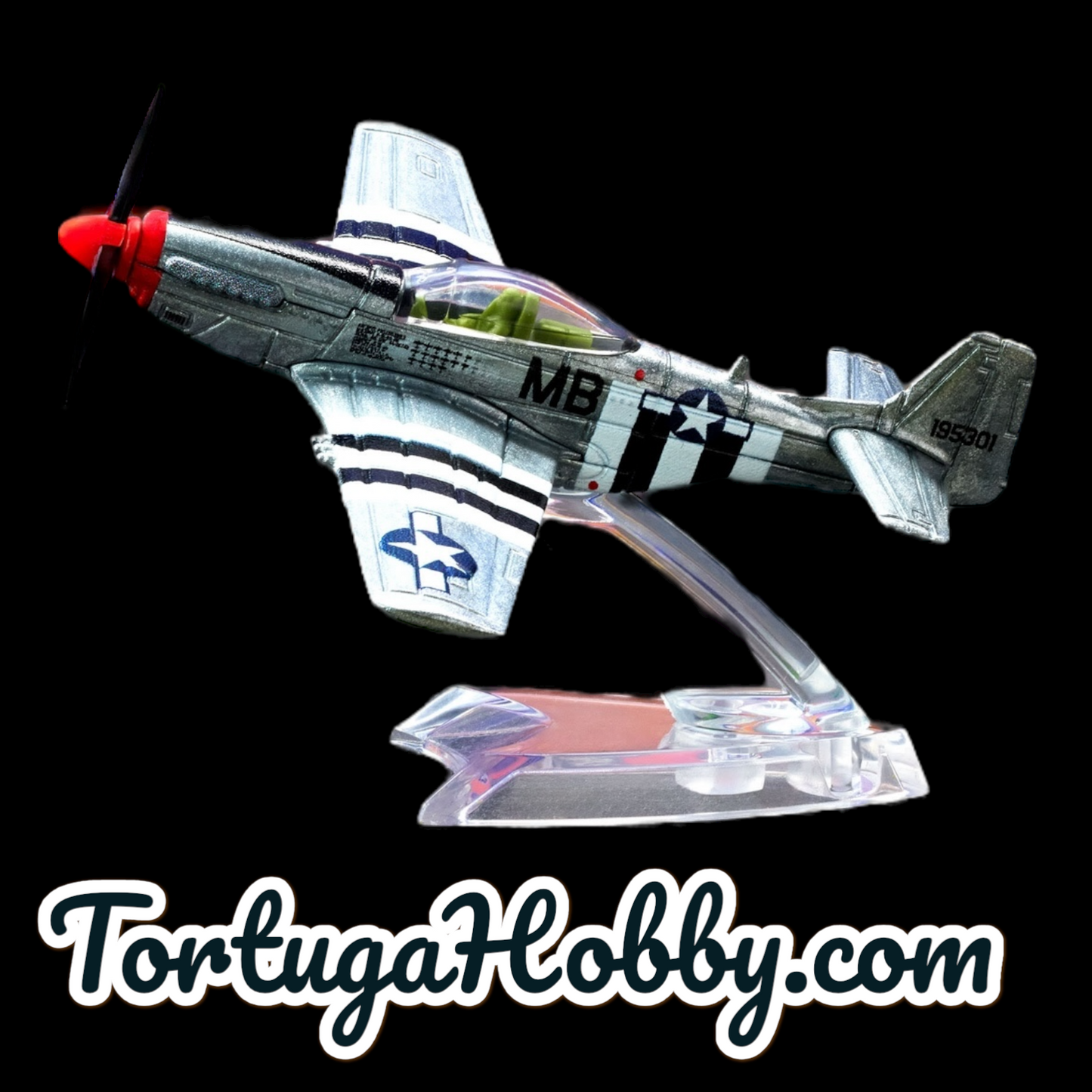 🔥 2025 Matchbox Collectors North American WW2 P-51 Mustang Prop Plane
