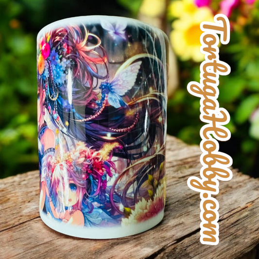 Mugs - Anime Mom and Child Mug