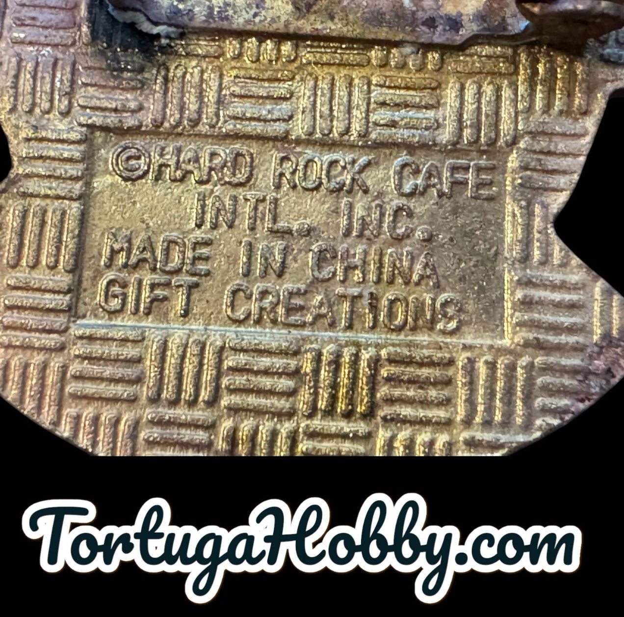 1983 - Hard Rock Cafe - Tokyo - Classic Yellow HRC Logo Pin