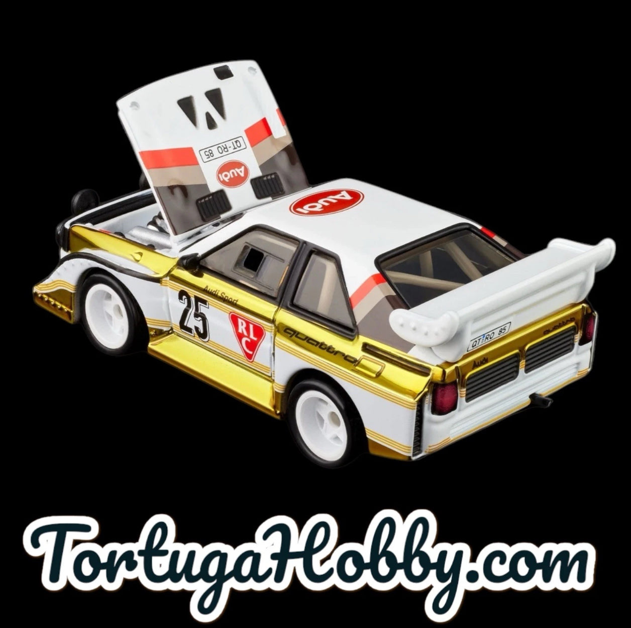 2024 - Redline Club Hot Wheels Collectors 1985 Audi Sport Quattro S1 Yellow