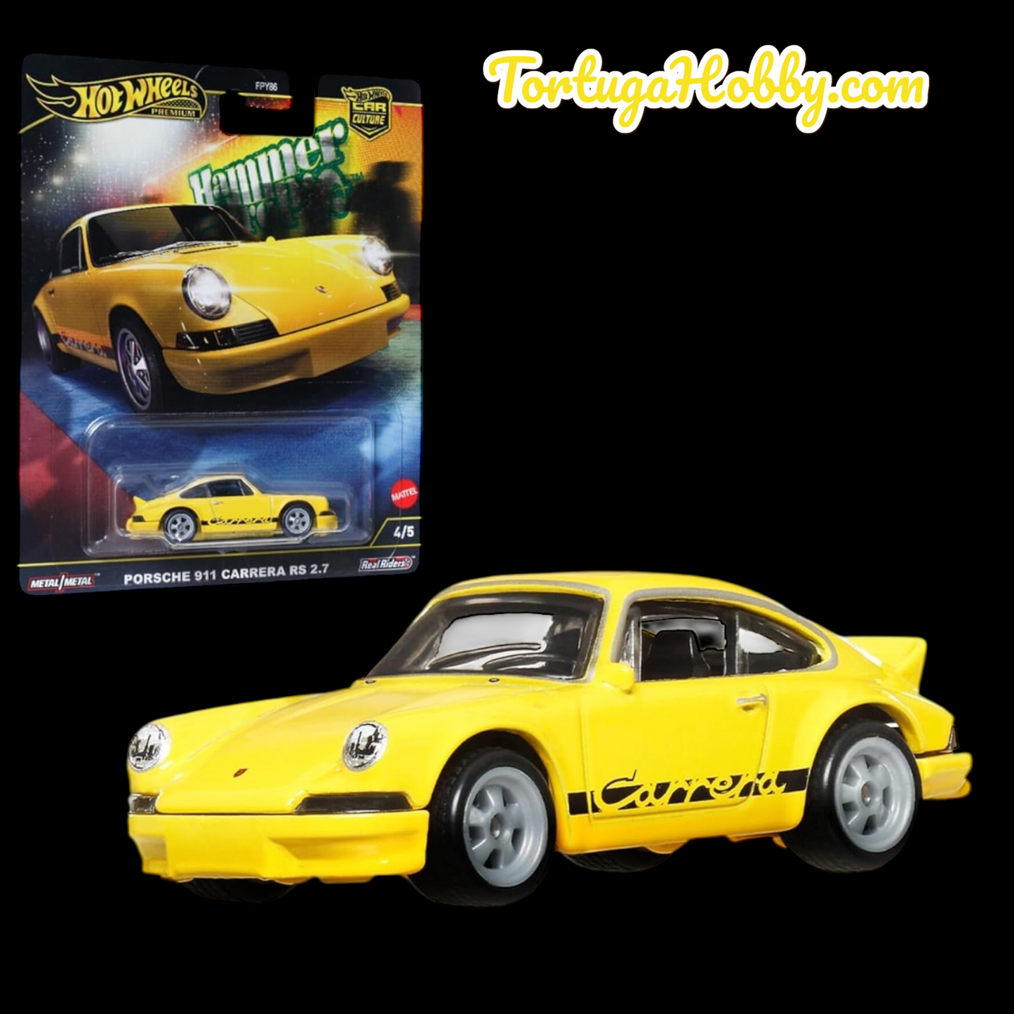 2025 - Hot Wheels Collectors - Porsche 911 Carrera RS 2.7  - Premium Car Culture