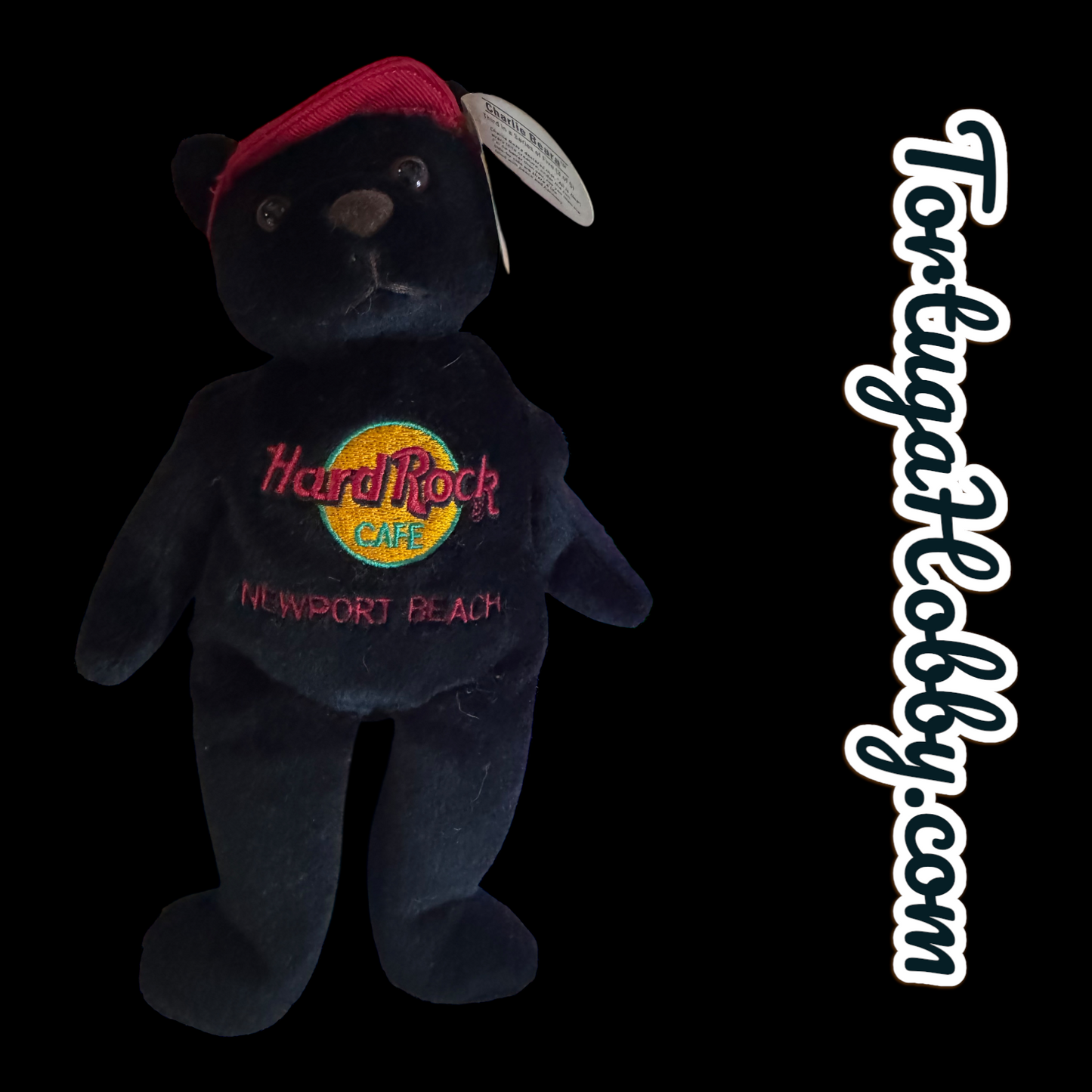 2001 - Hard Rock Café - Newport Beach Bear - 2 Teddy Bear Pack