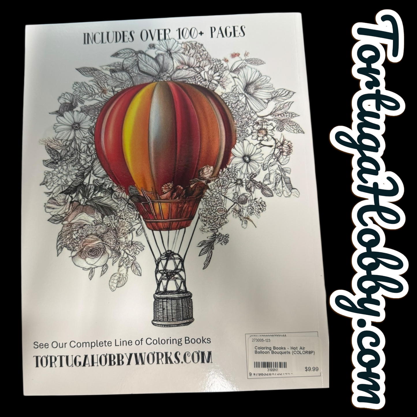 Coloring Book - Hot Air Balloon Bouquets