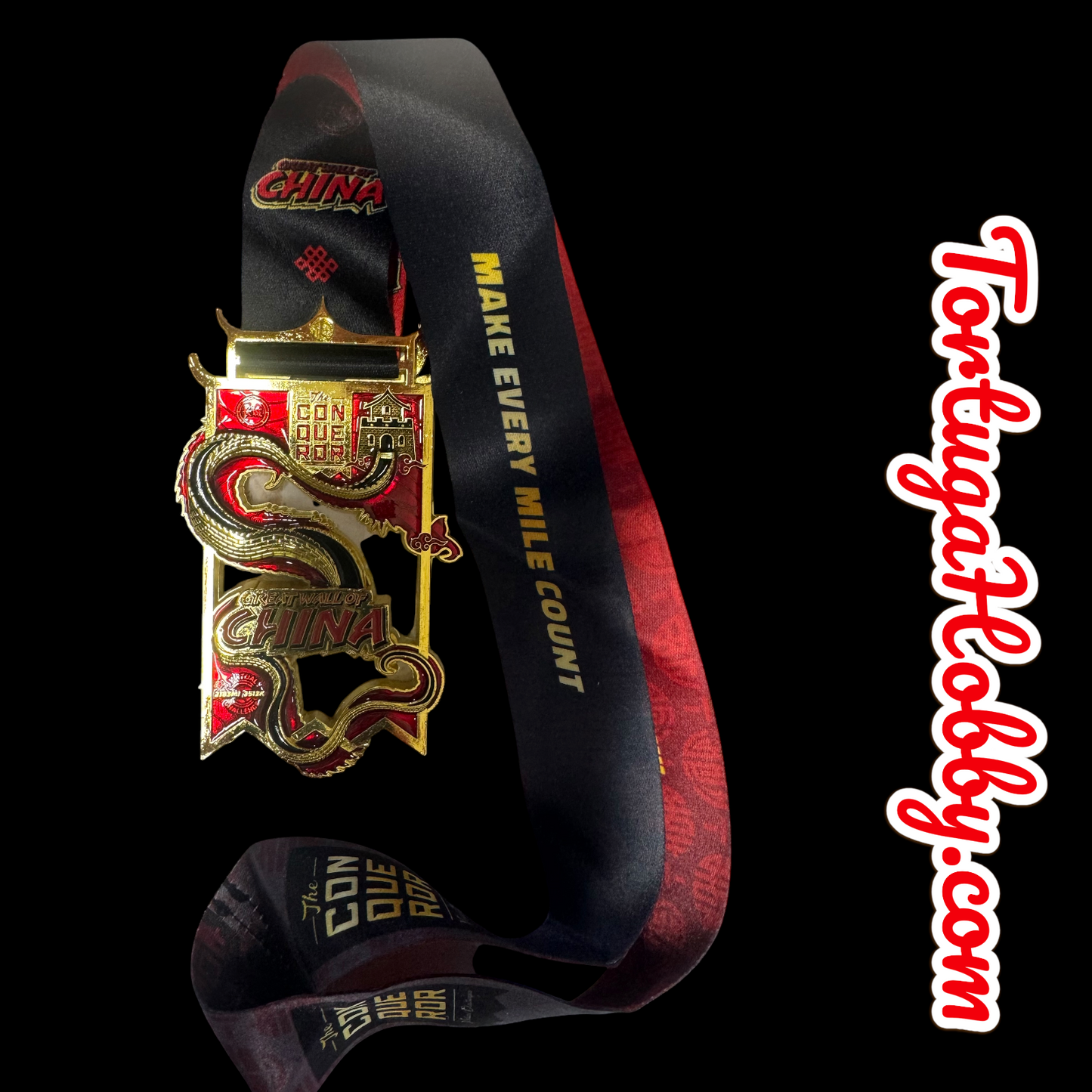 The Conqueror - Great Wall Of China - High Quality Finishers Medal.