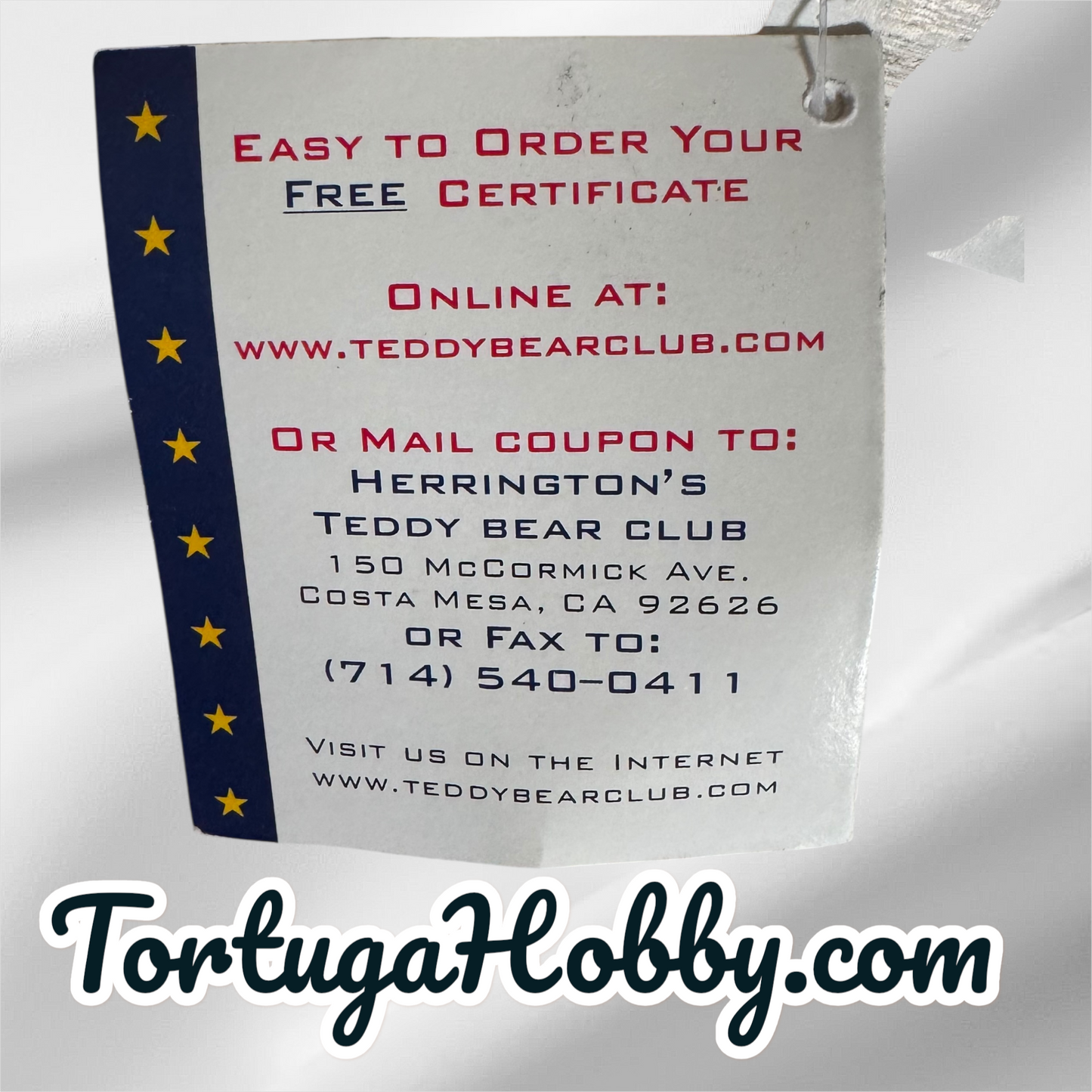 2004 - Hard Rock Café Honolulu Peace Sign Beard - Herrington Teddy Bears