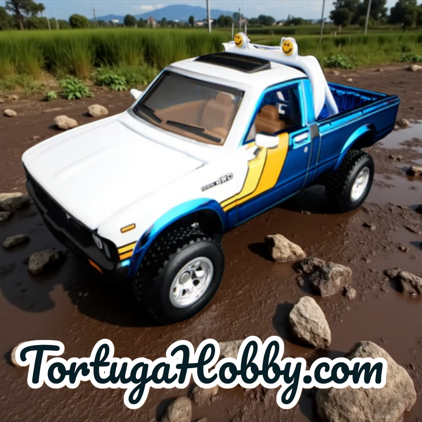 2025 Hot Wheels 81 Toyota SR5 4WD Packaged In Acrylic Display Case