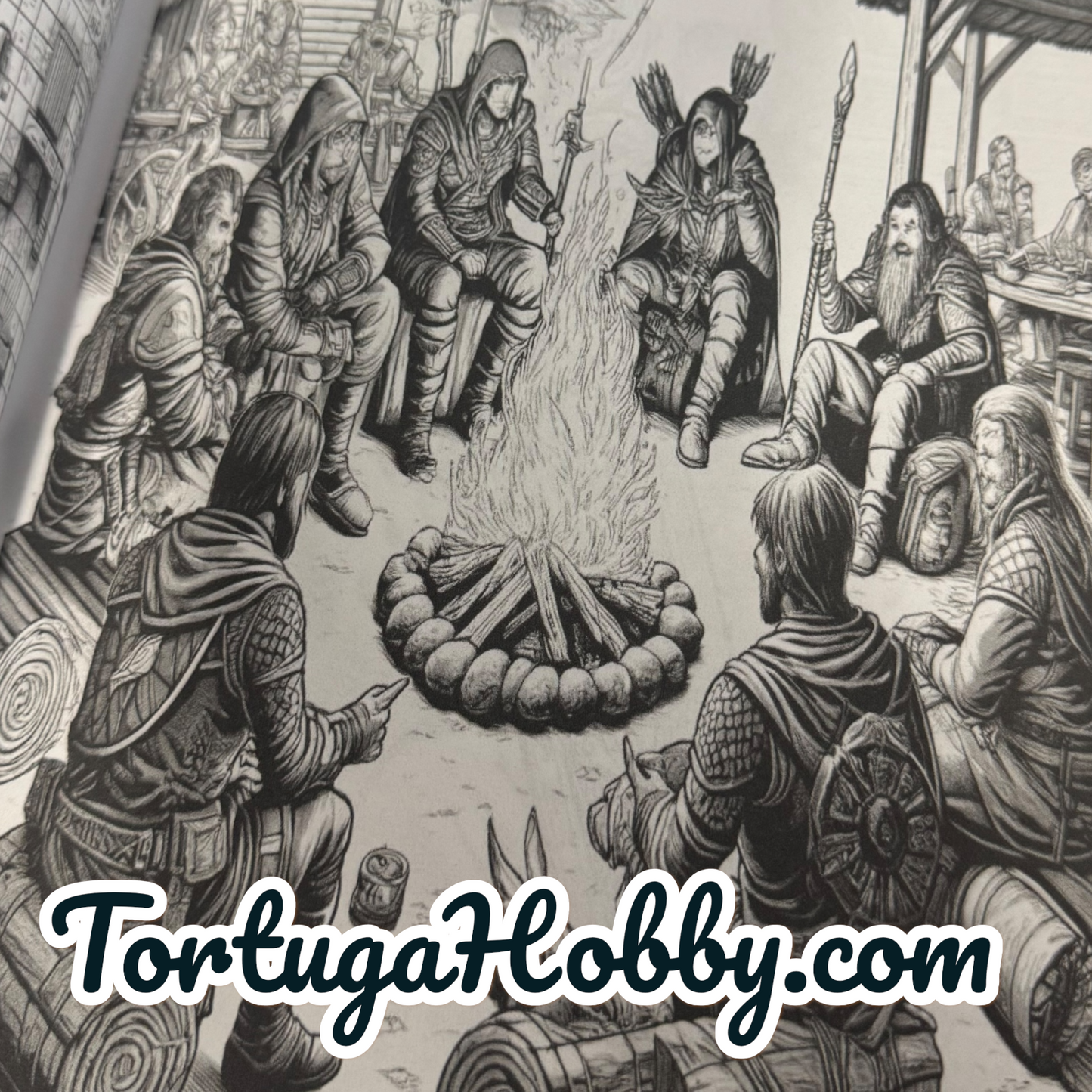 Dungeon Masters Coloring Book. 100+ Pages.